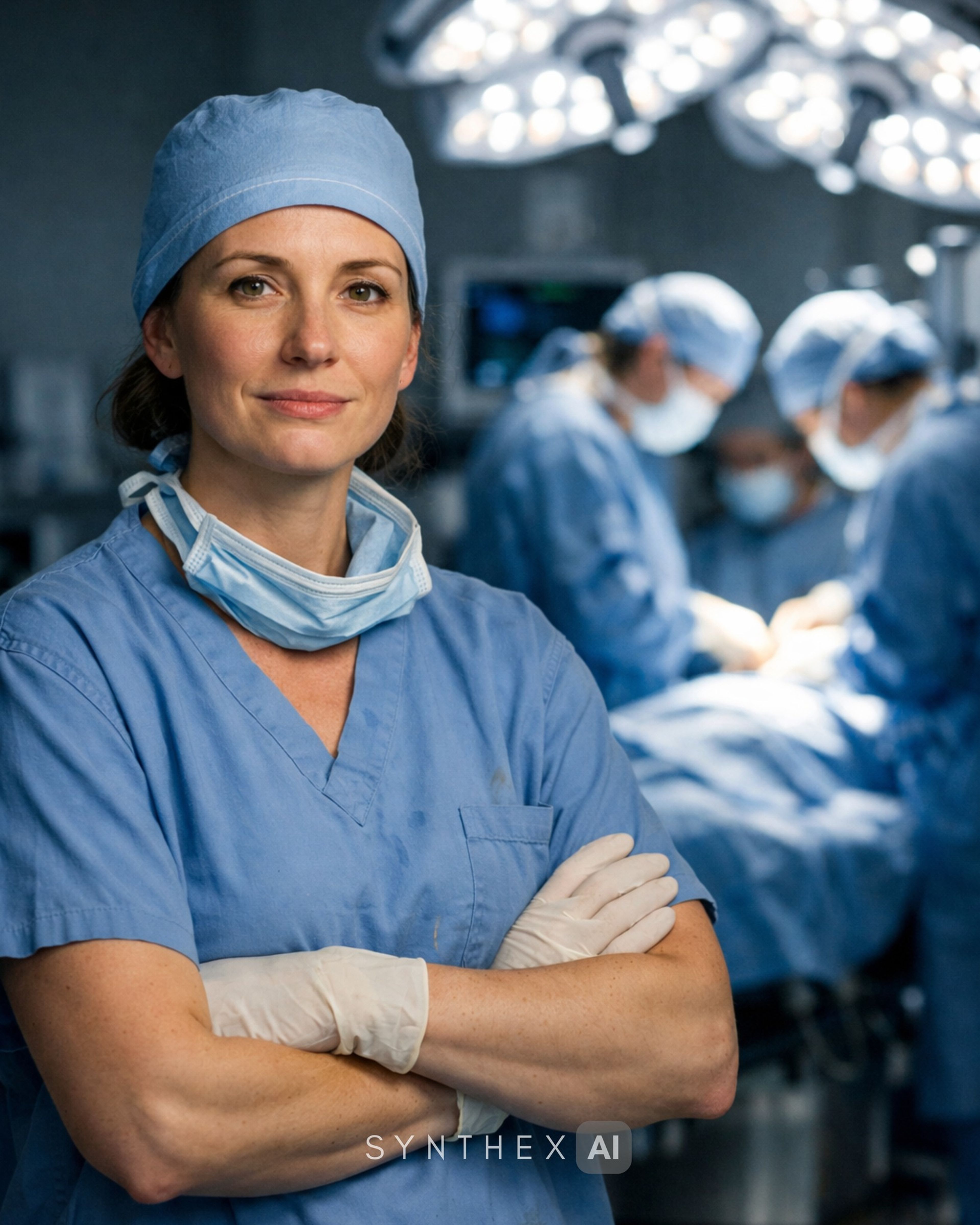 Generate Operating Theatre Surgeon Portraits