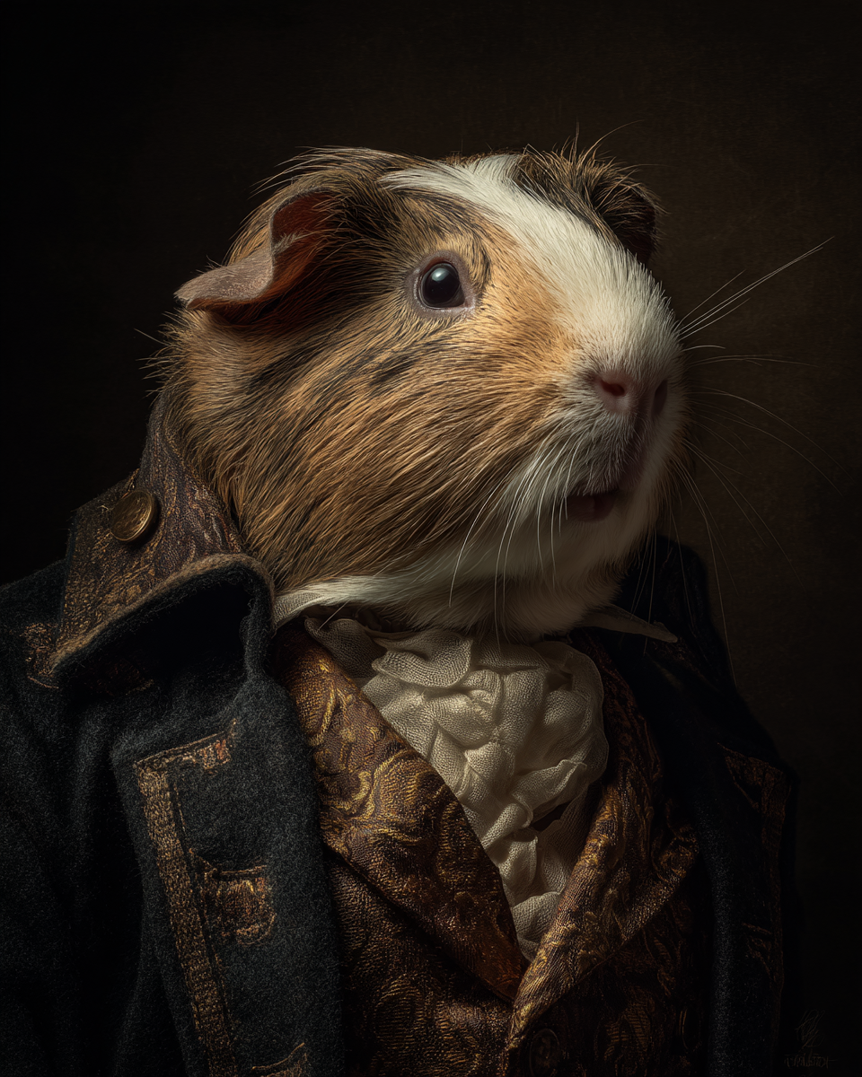 Dutch Masters Guinea Pig Captain of City Watch Portrait