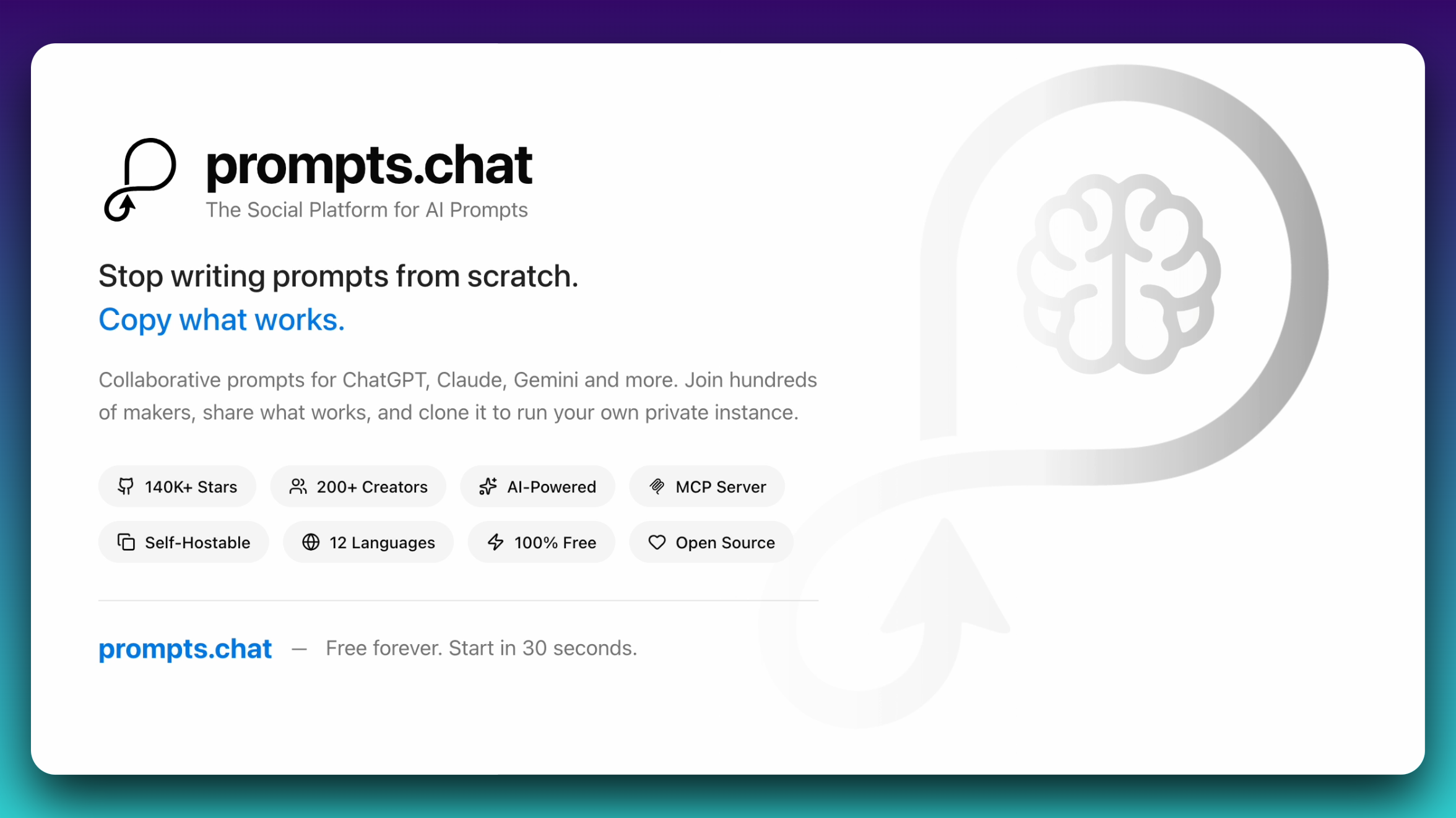 prompts.chat preview