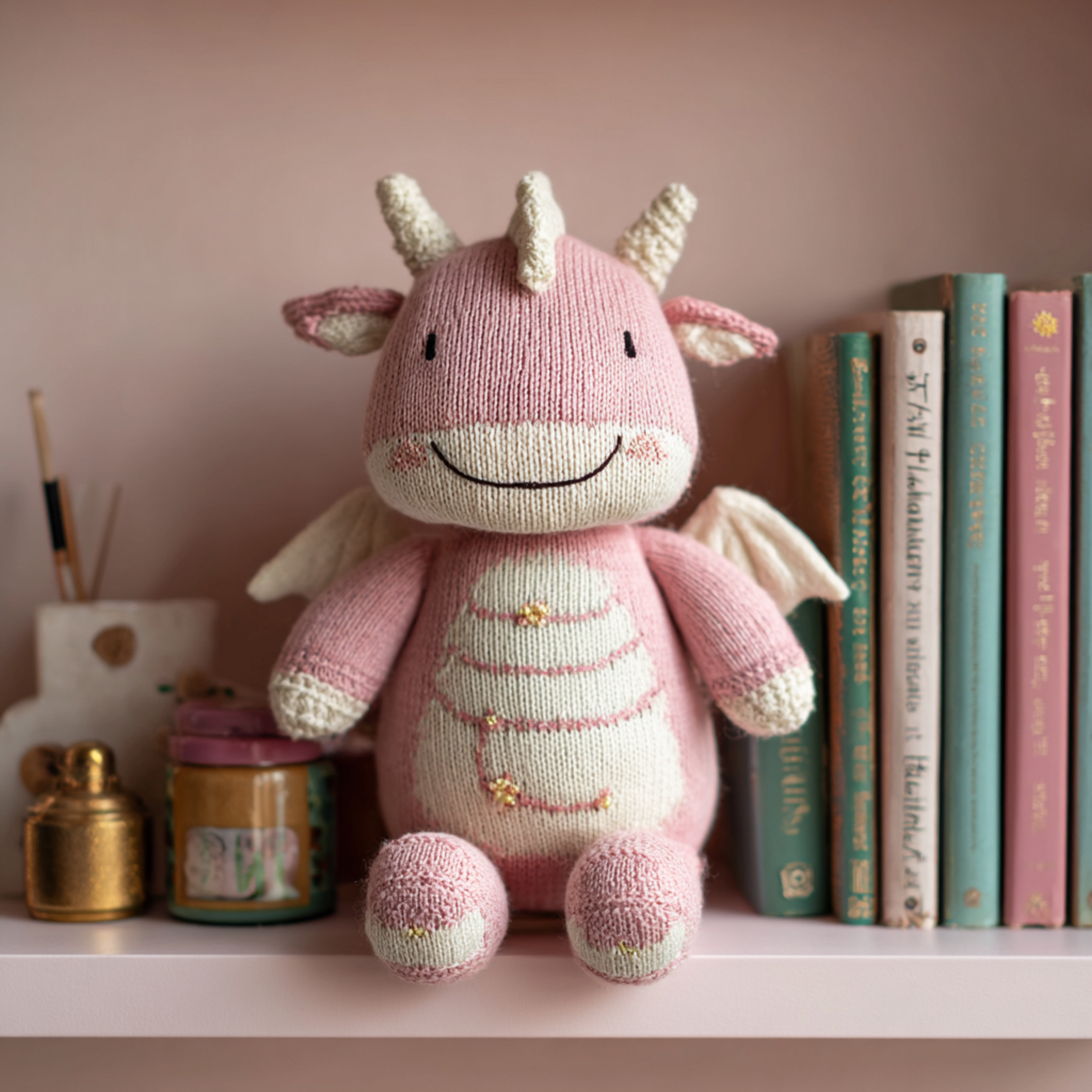 Super Cute Dragon Plush Toy Photo