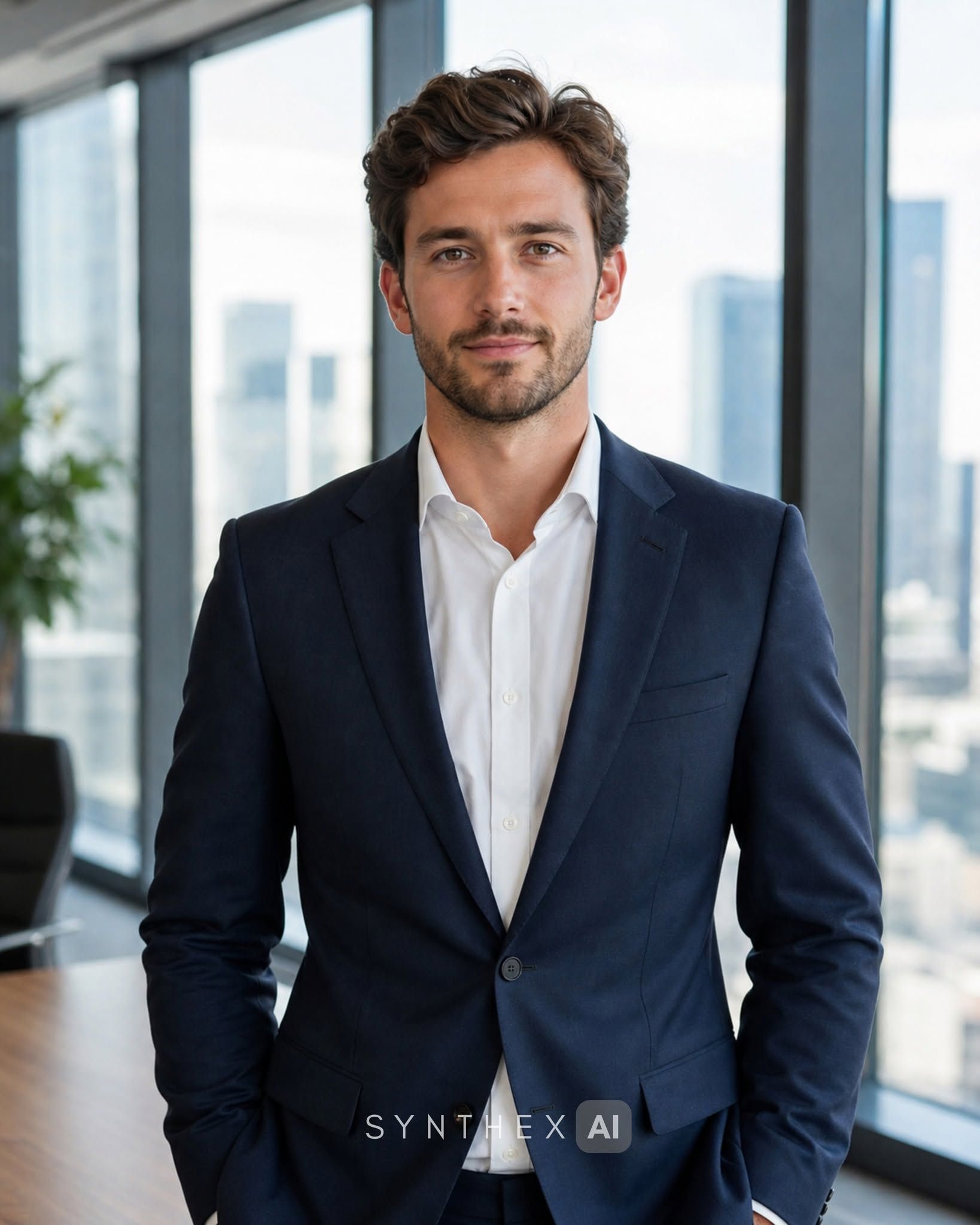 Generate Modern Office Professional Portraits