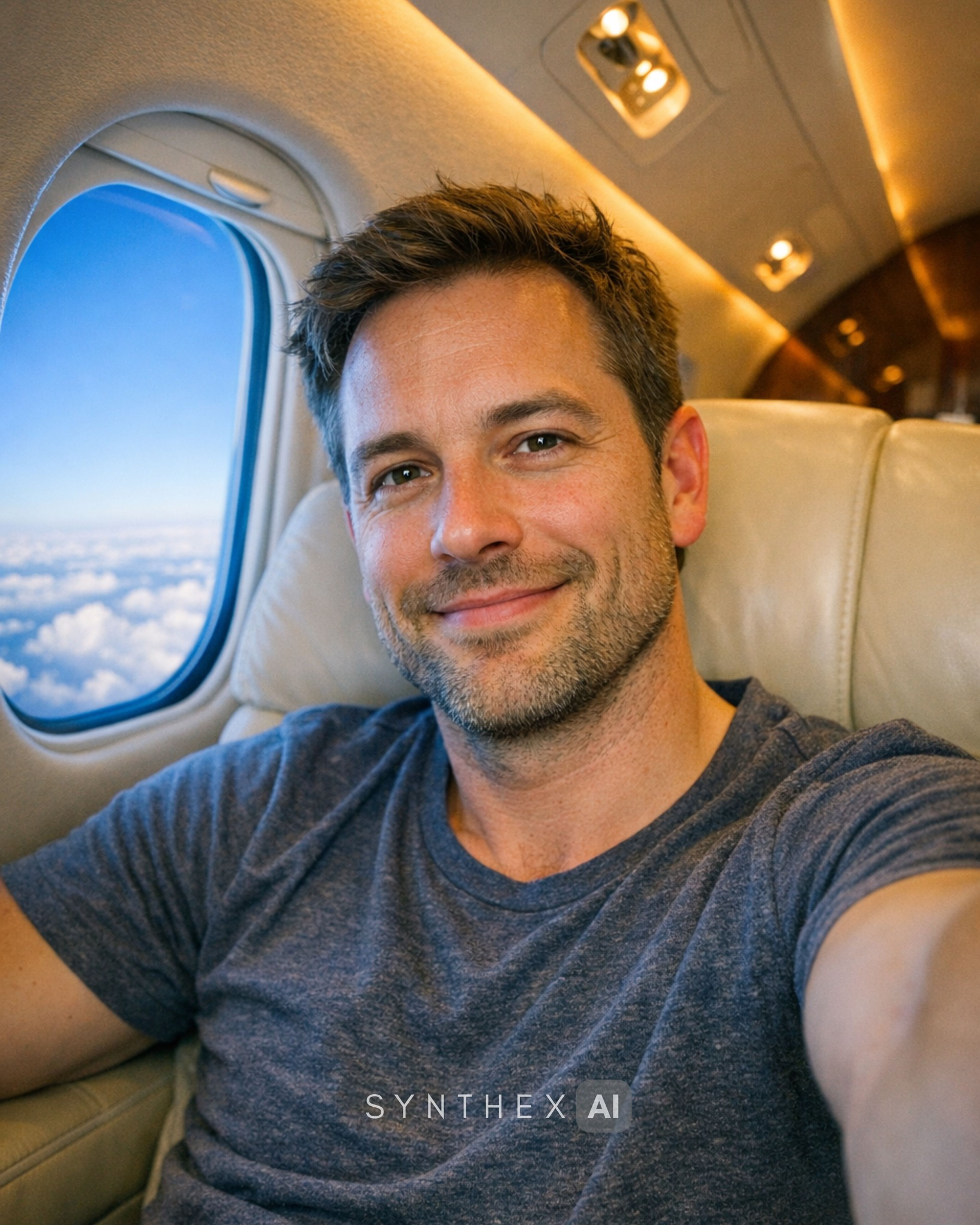 Generate Private Jet Selfies