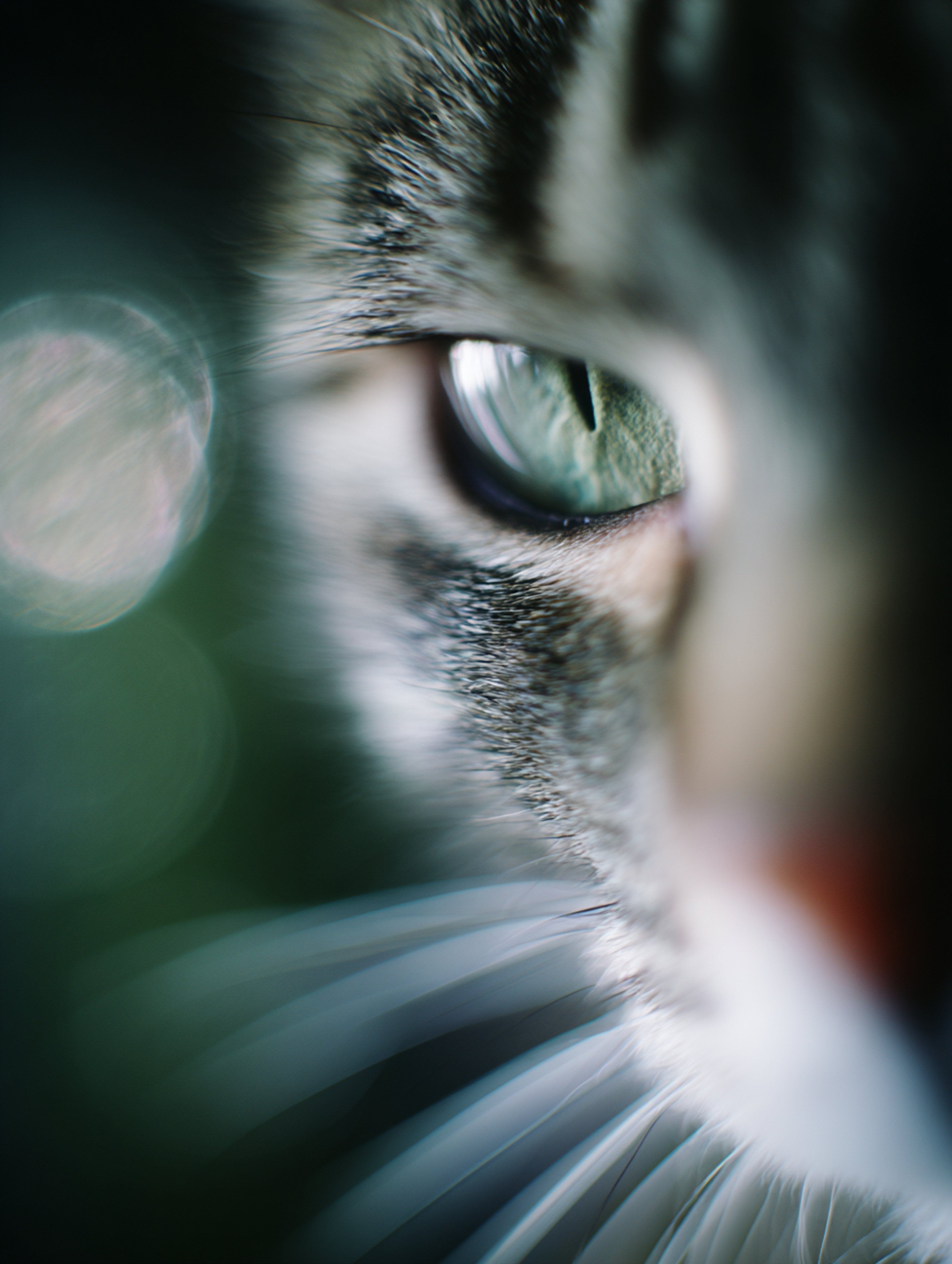 Dreamy Bokeh Cat Eye Photo
