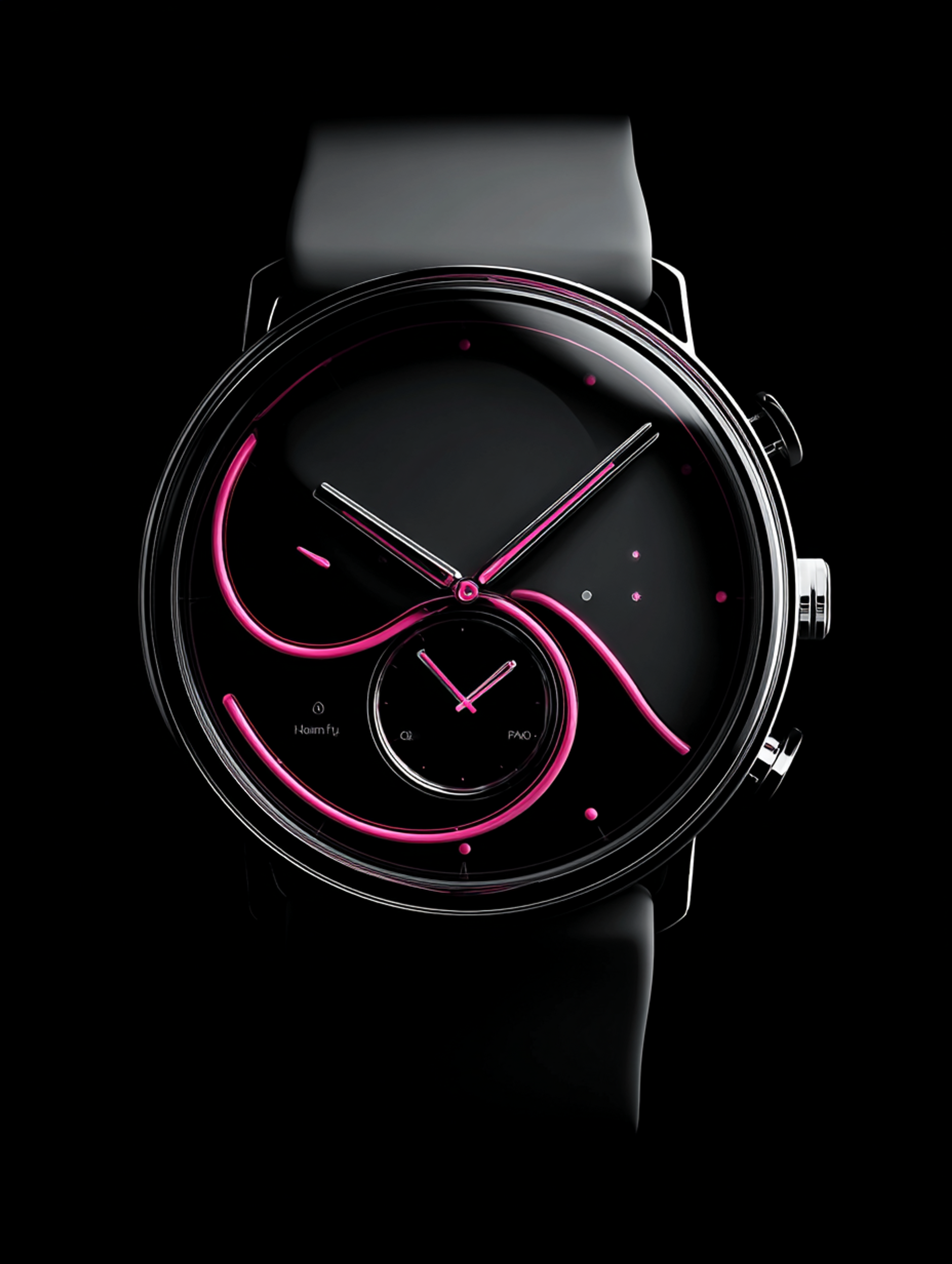 Minimalist 3D Wristwatch Render