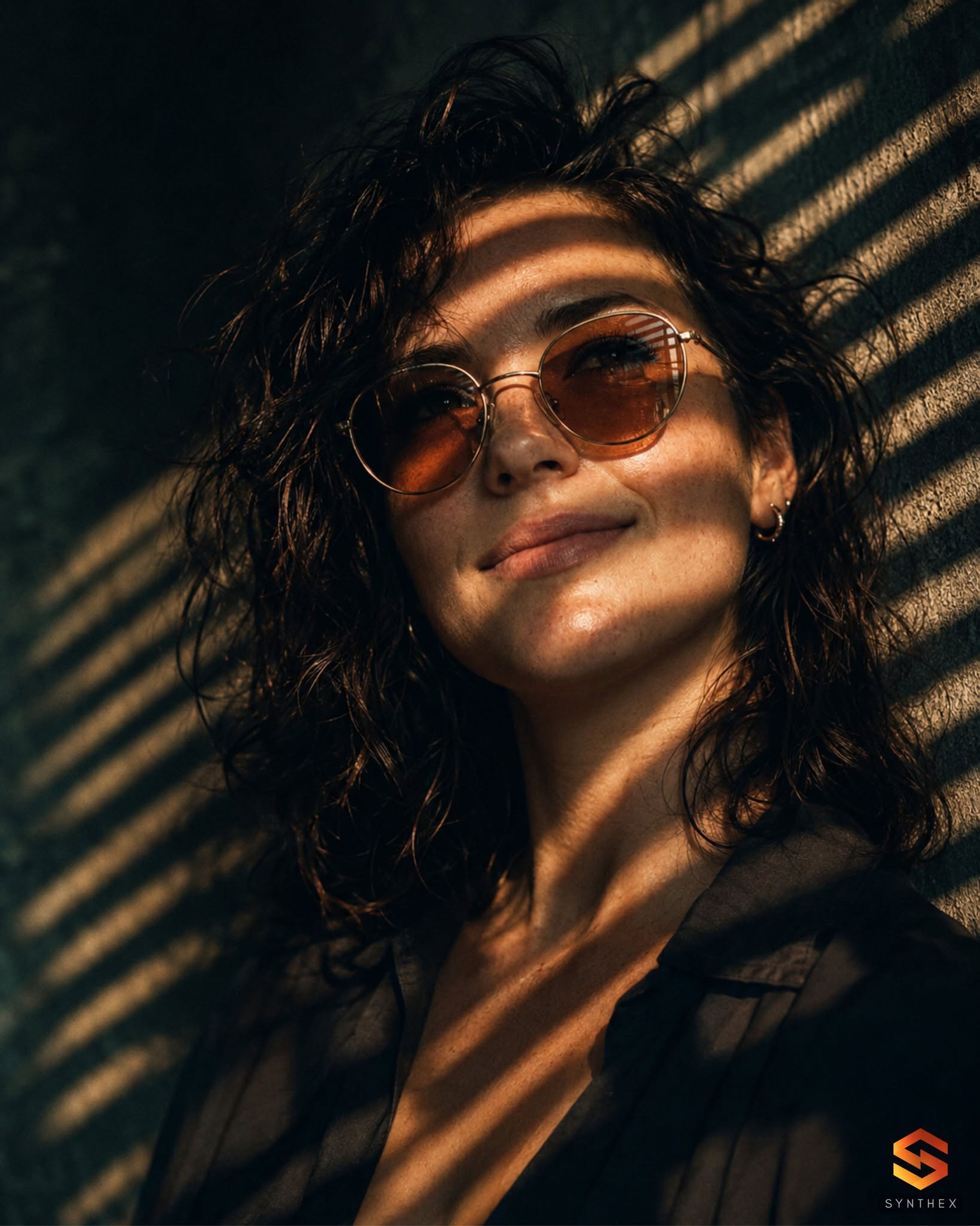Create Venetian Blind Film Portraits