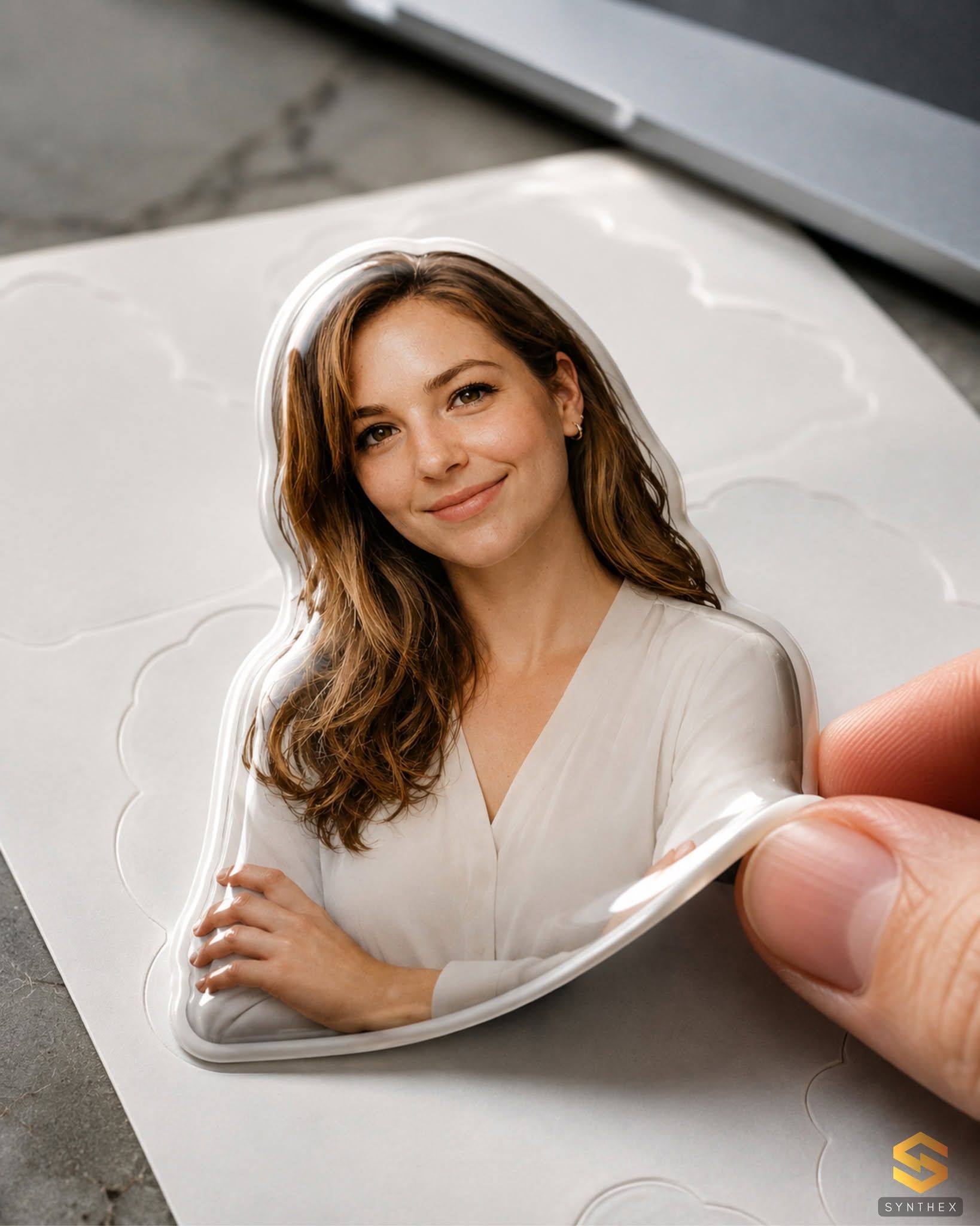 Create Puffy Vinyl Sticker Portraits