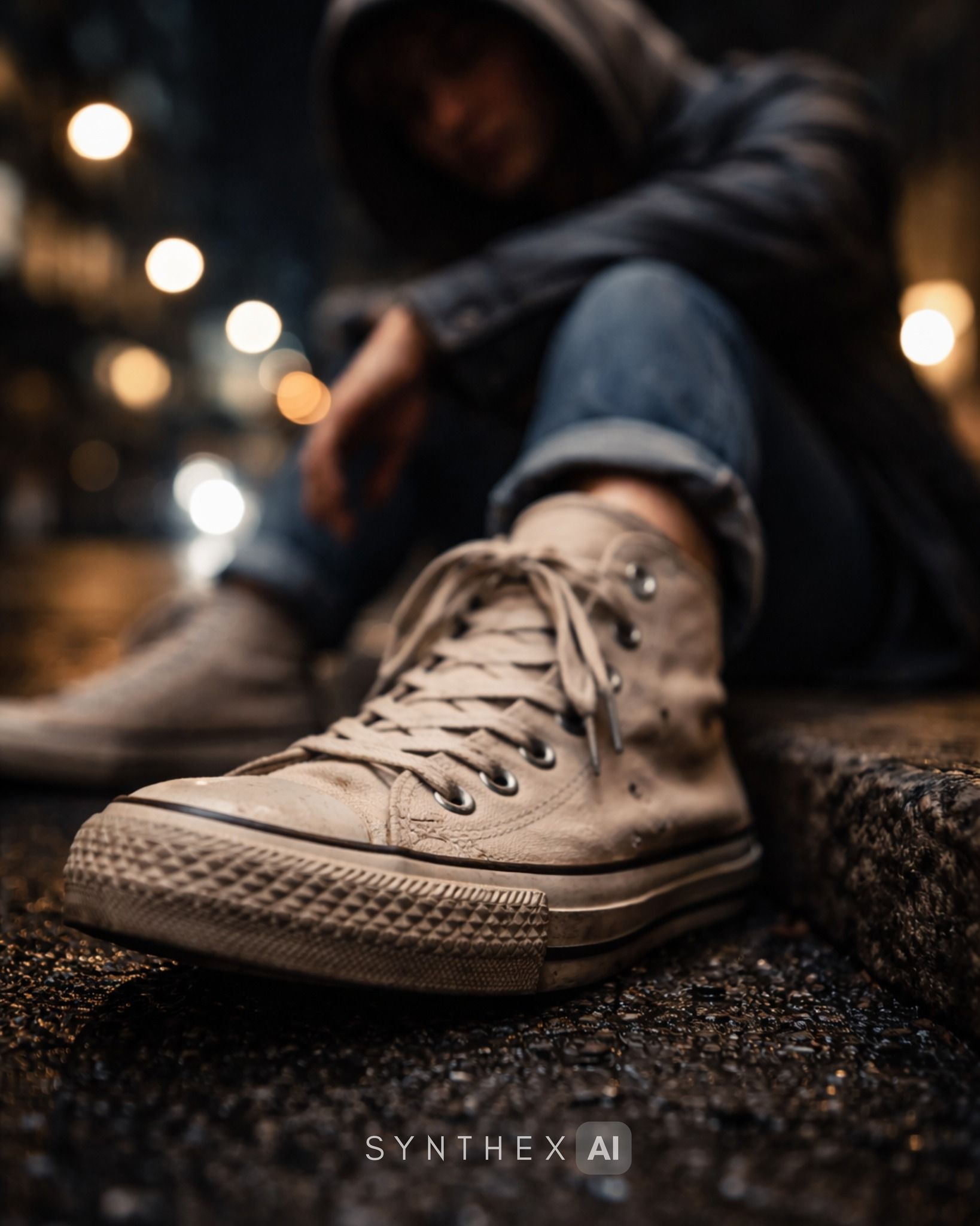 Generate Sneaker Street Texture Photos