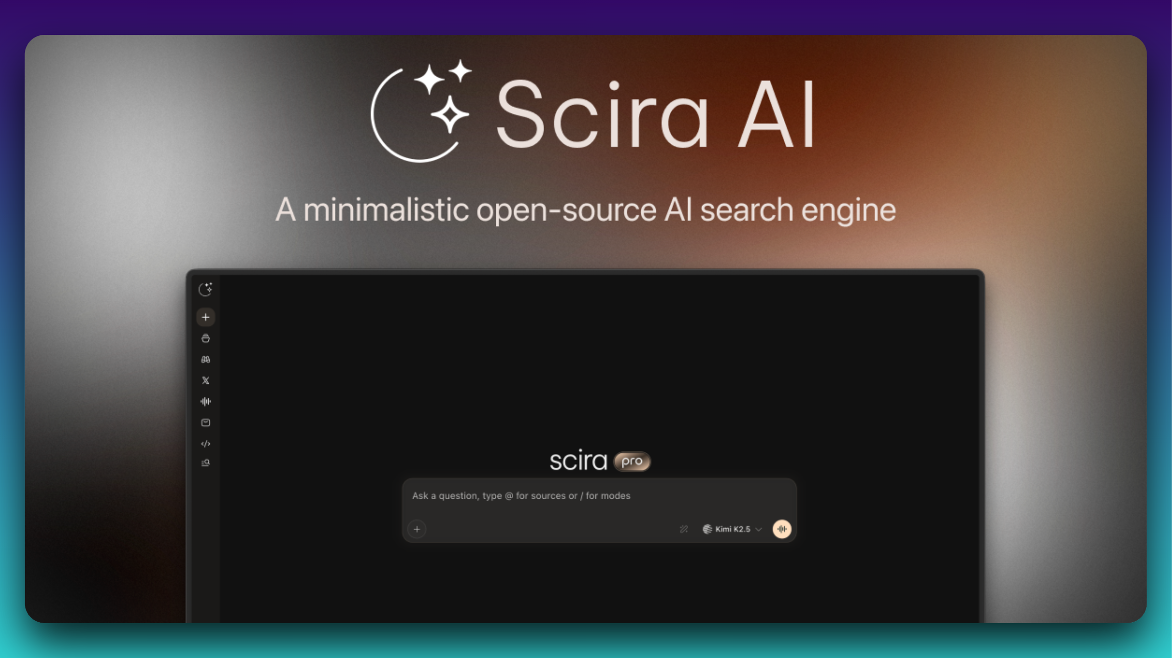 Scira AI preview