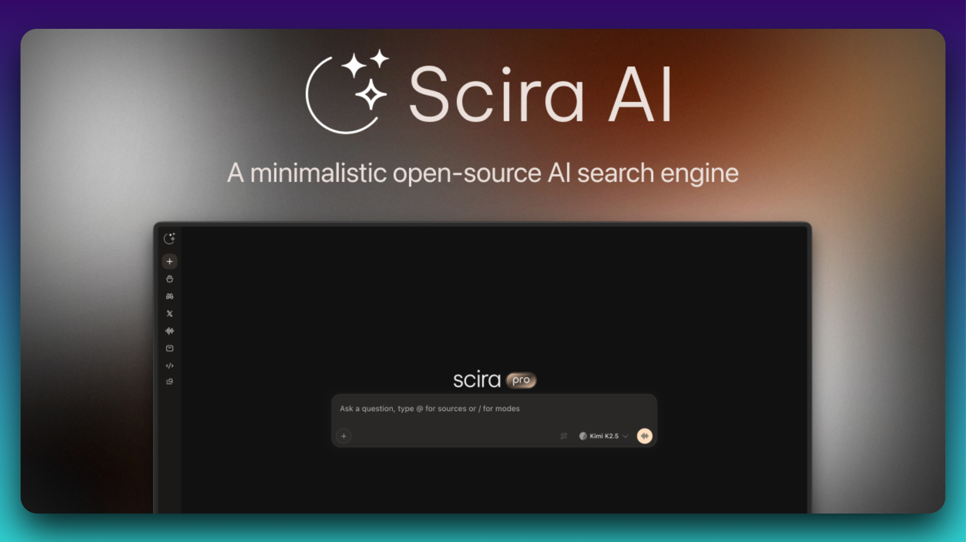 Scira AI preview
