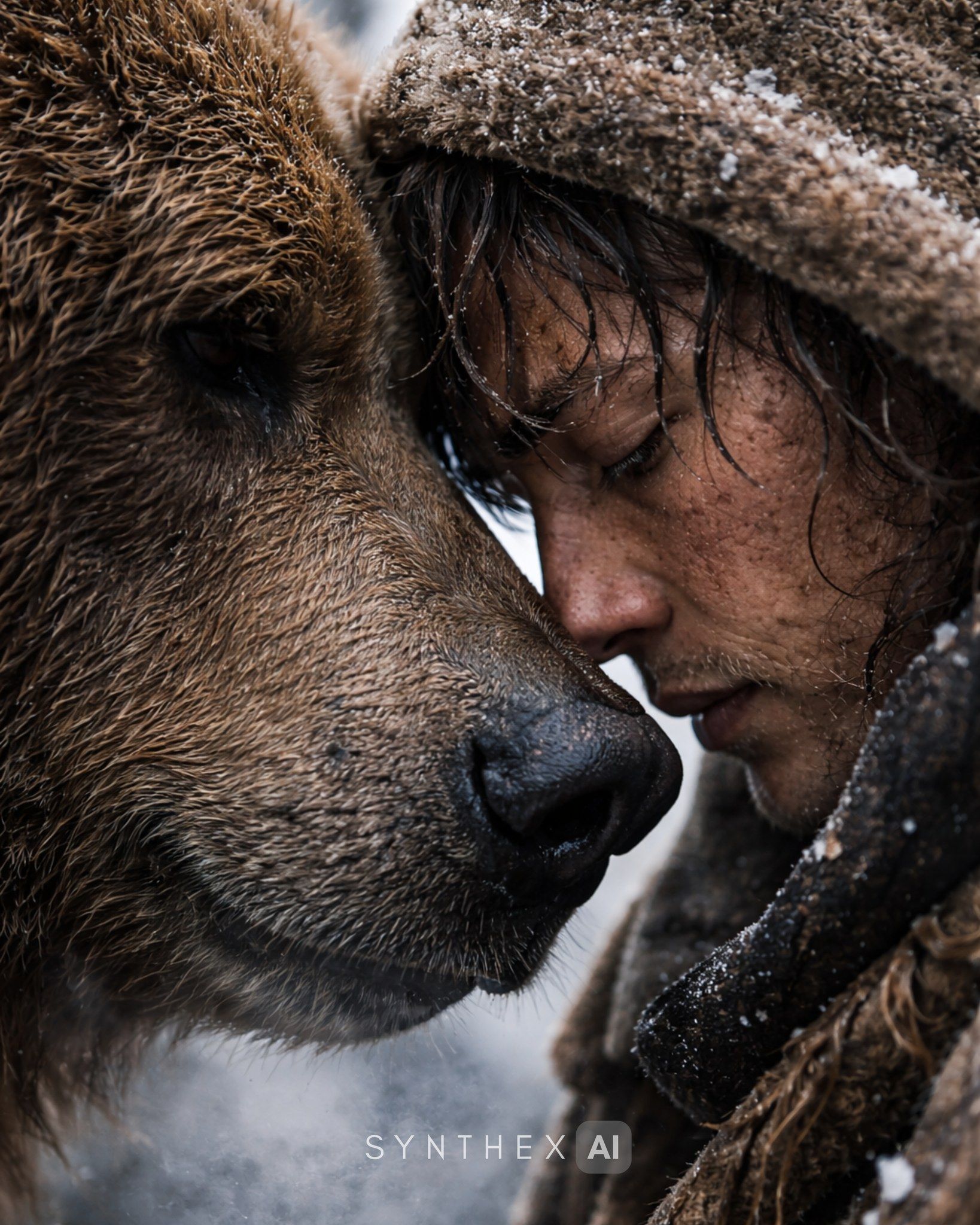 Generate Grizzly Bear Nomad Portraits