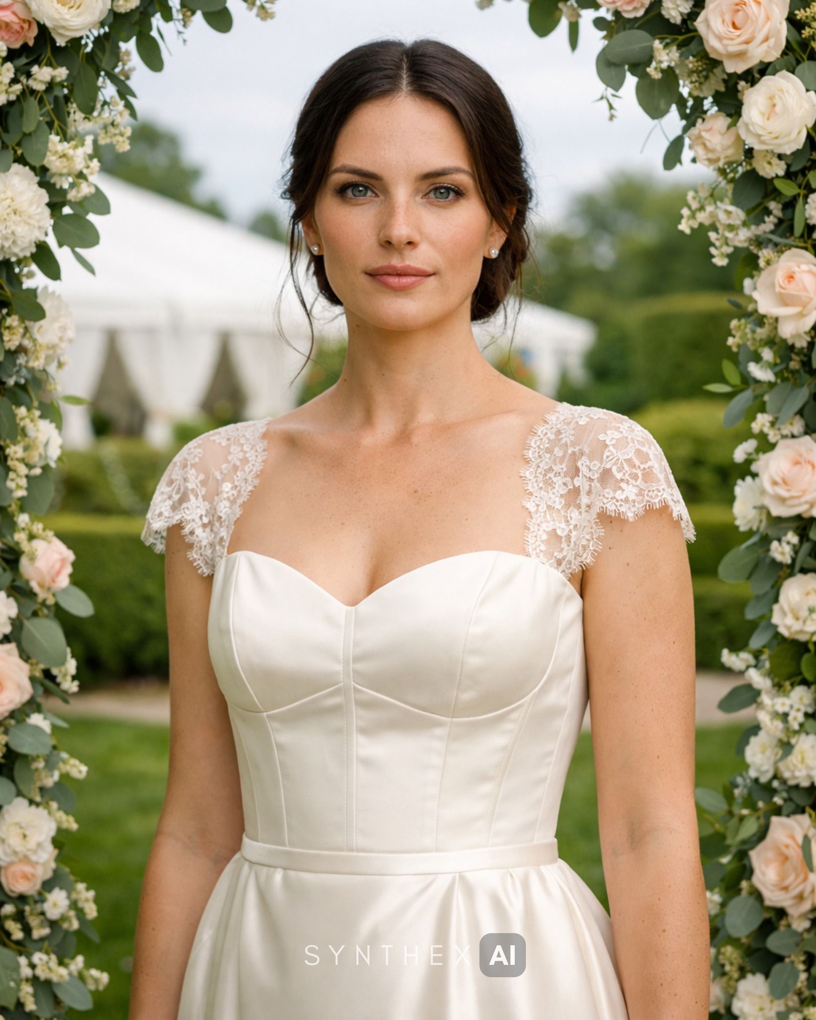 Create Garden Wedding Bridal Portraits