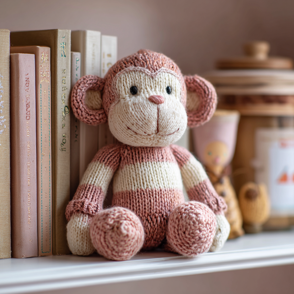 Super Cute Monkey Plush Toy Photo