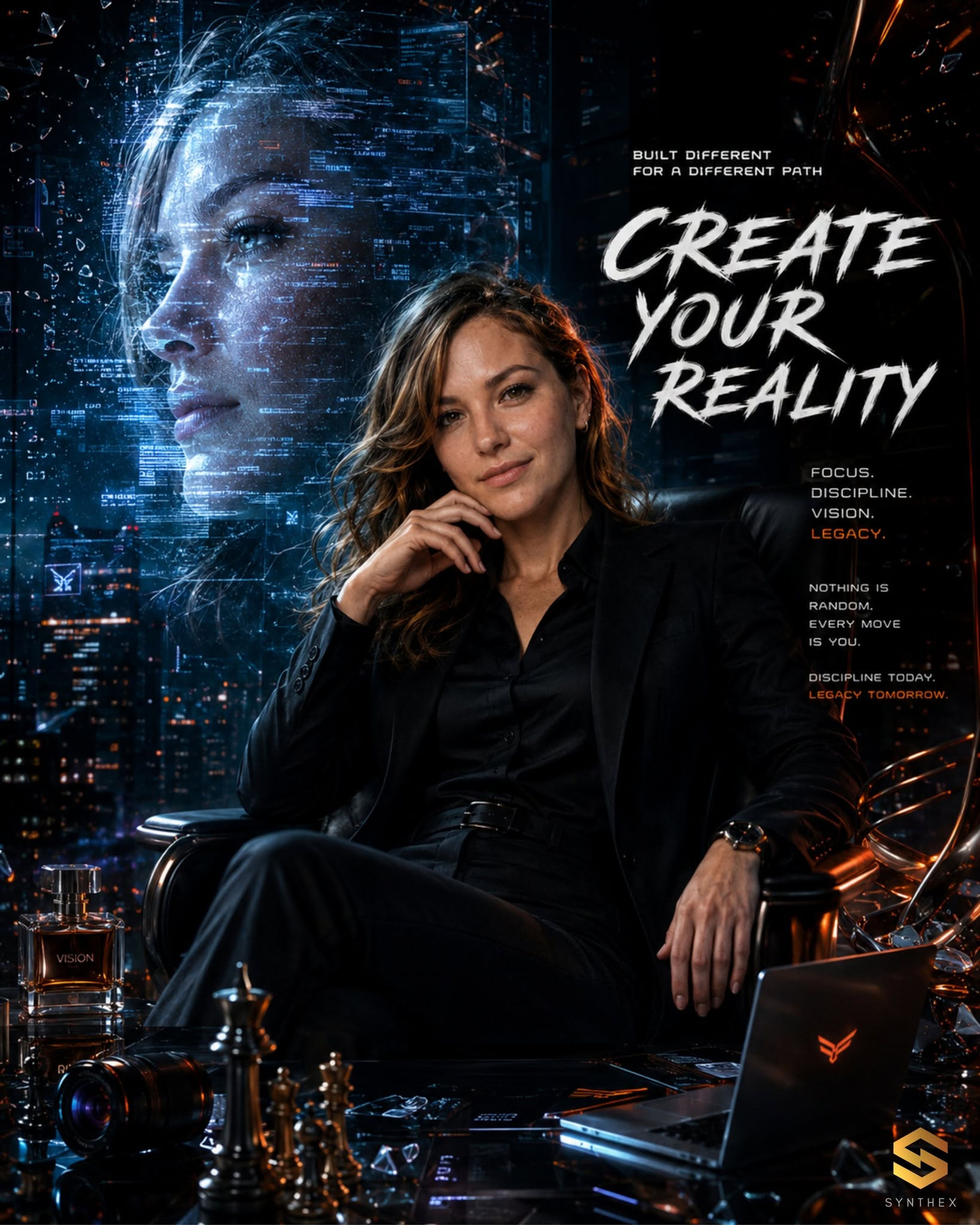 Create Cyberpunk Visionary Posters