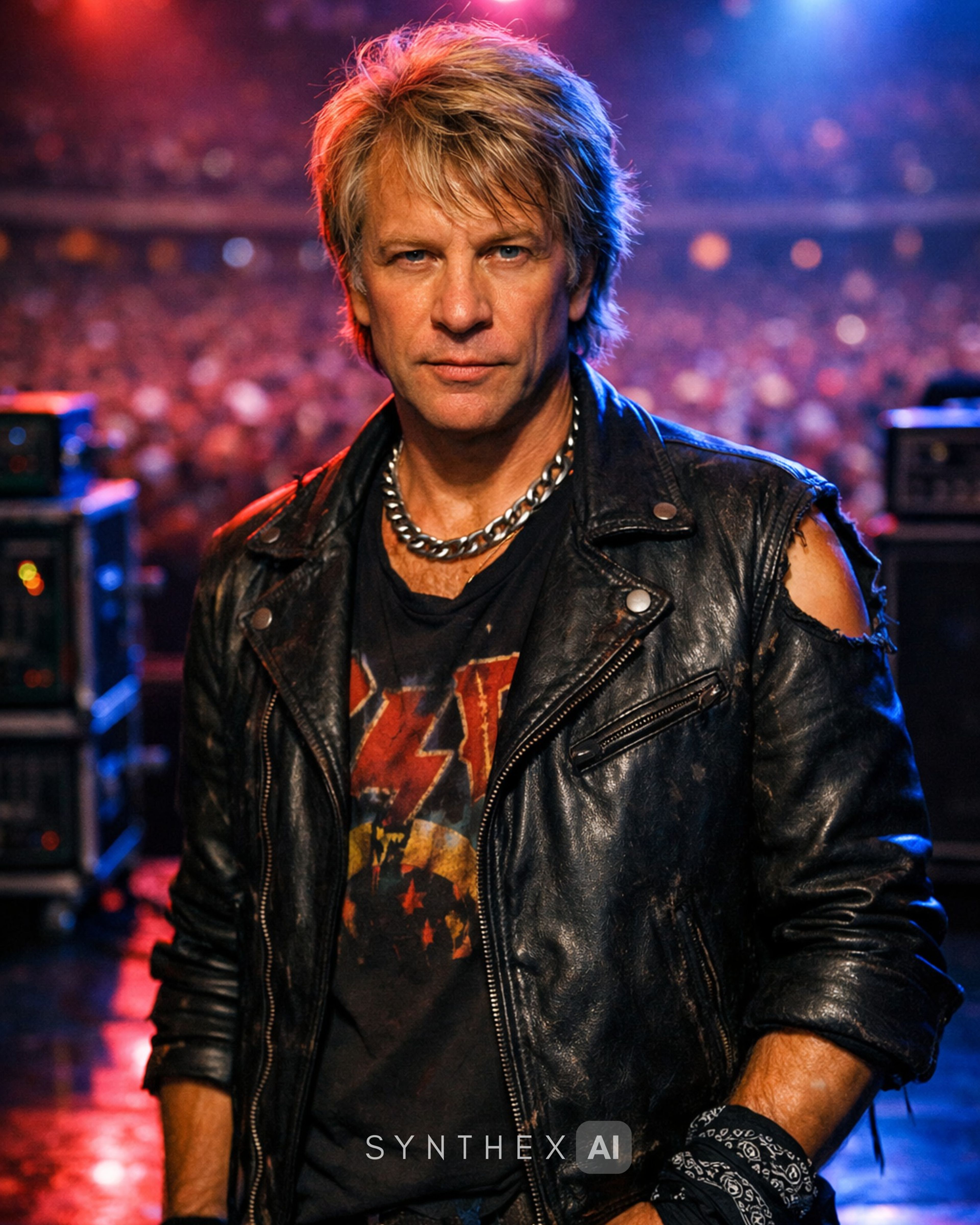 Generate Arena Rock Stage Portraits