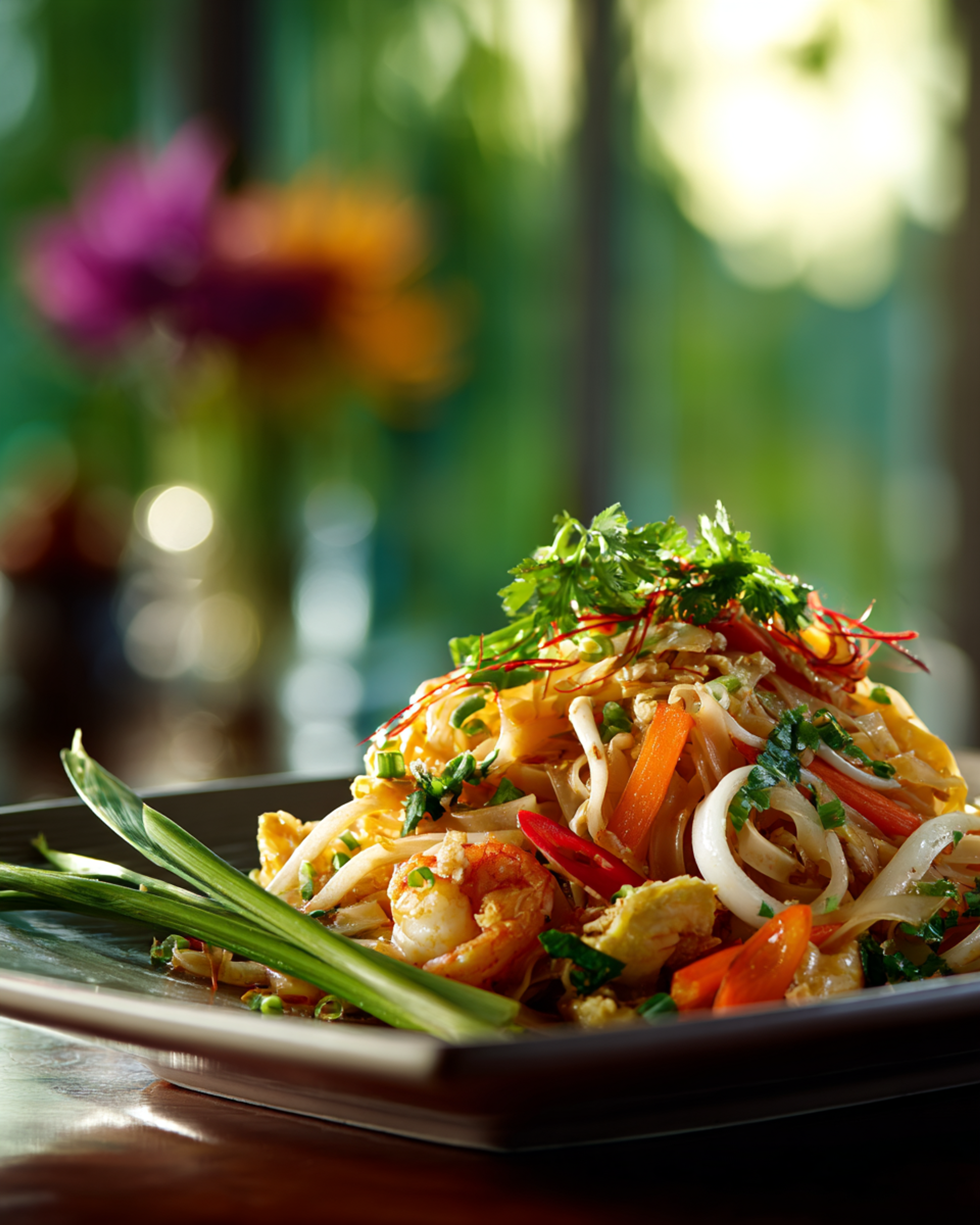 Magazine Pad Thai Food Photography