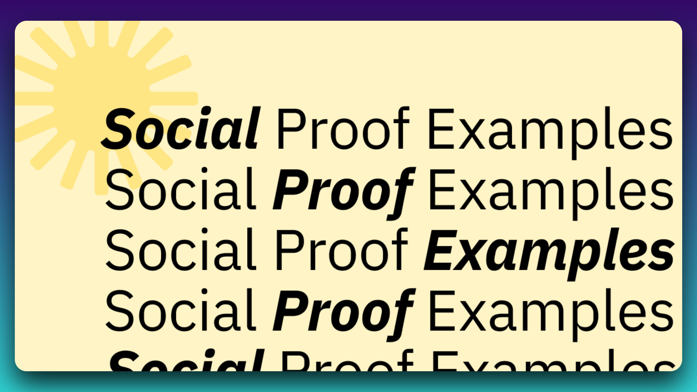 Social Proof Examples preview