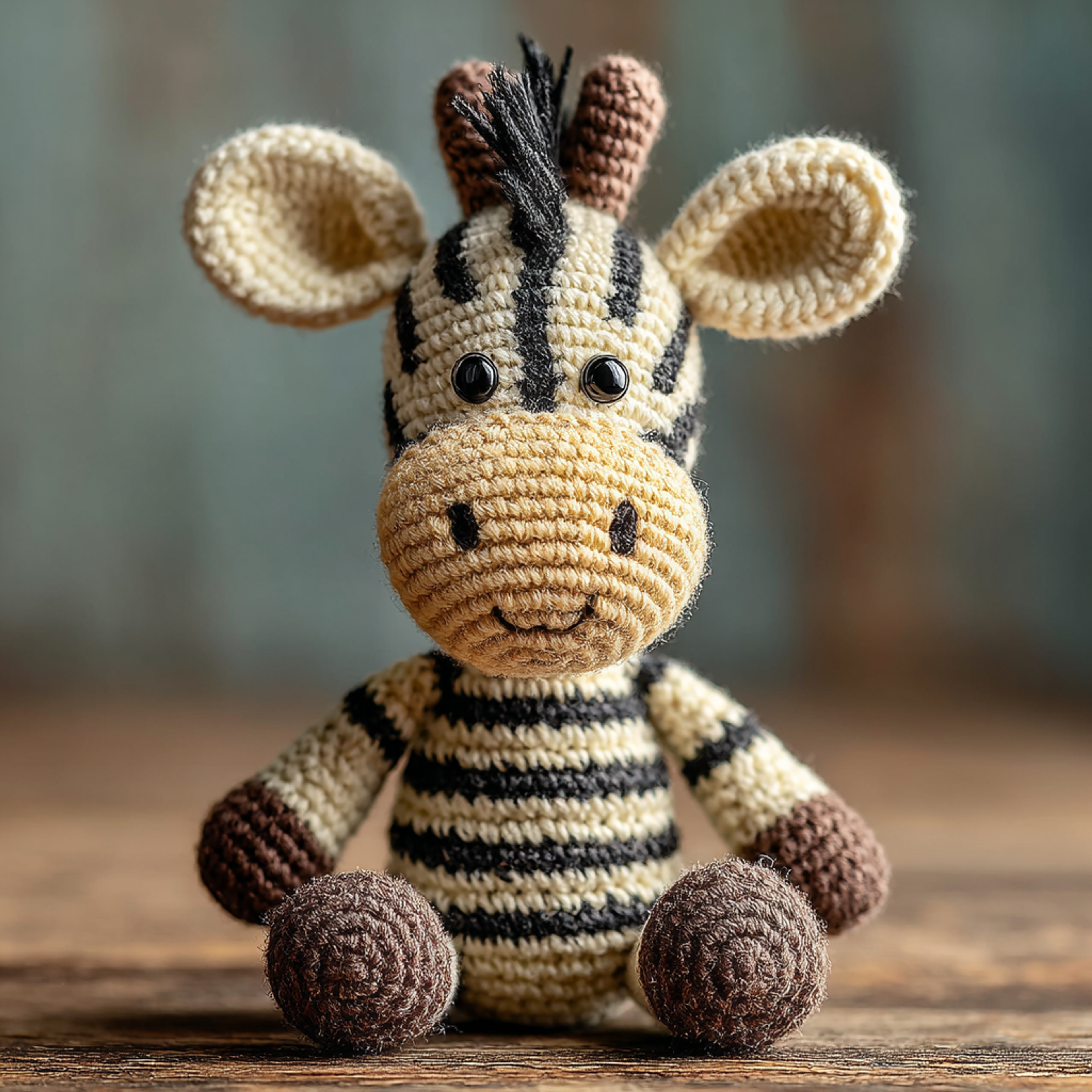 Amigurumi Baby Zebra Craft Photo