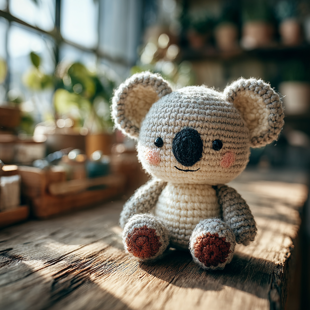 Amigurumi Baby Koala Craft Photo