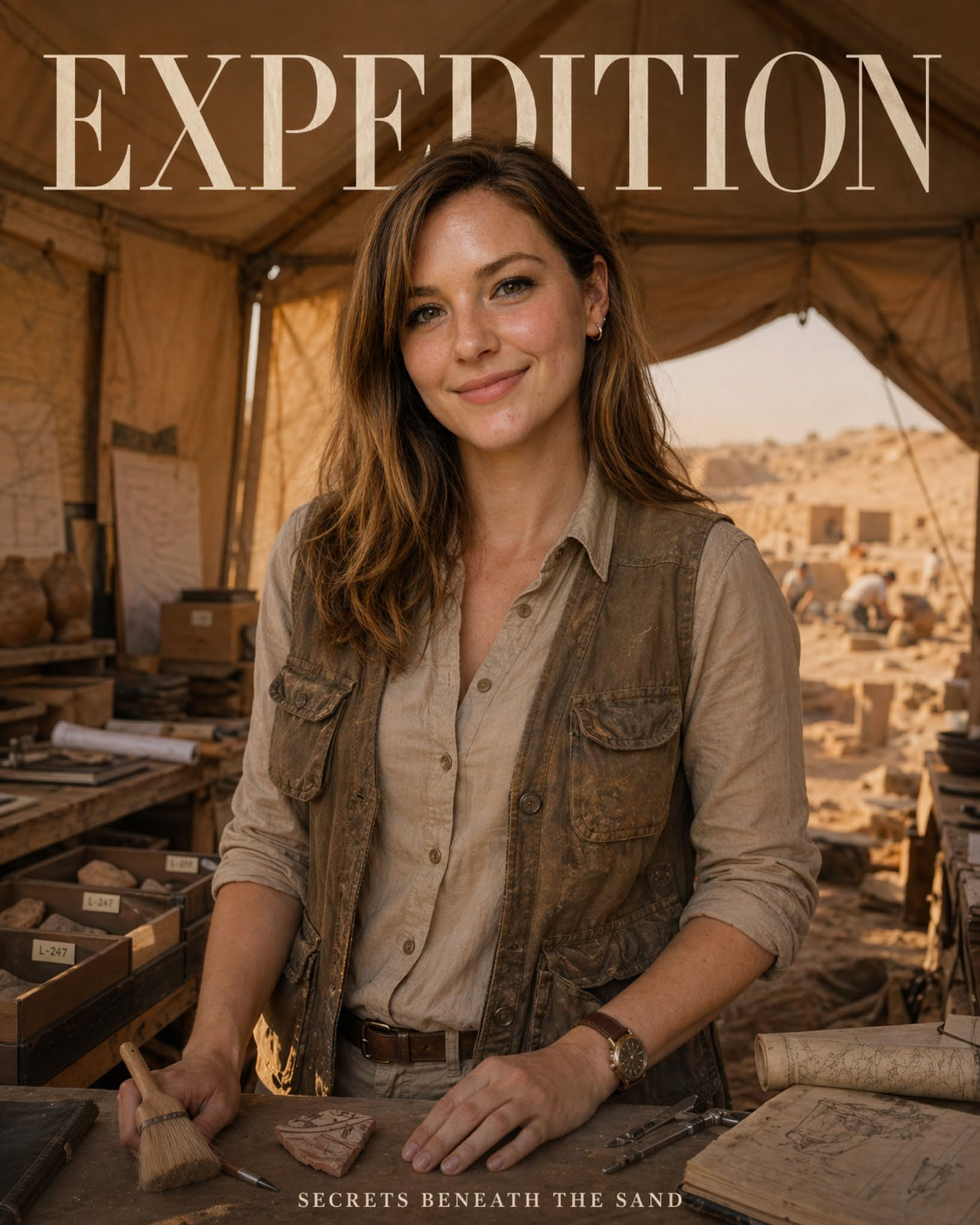 Create Expedition Archaeologist Portraits