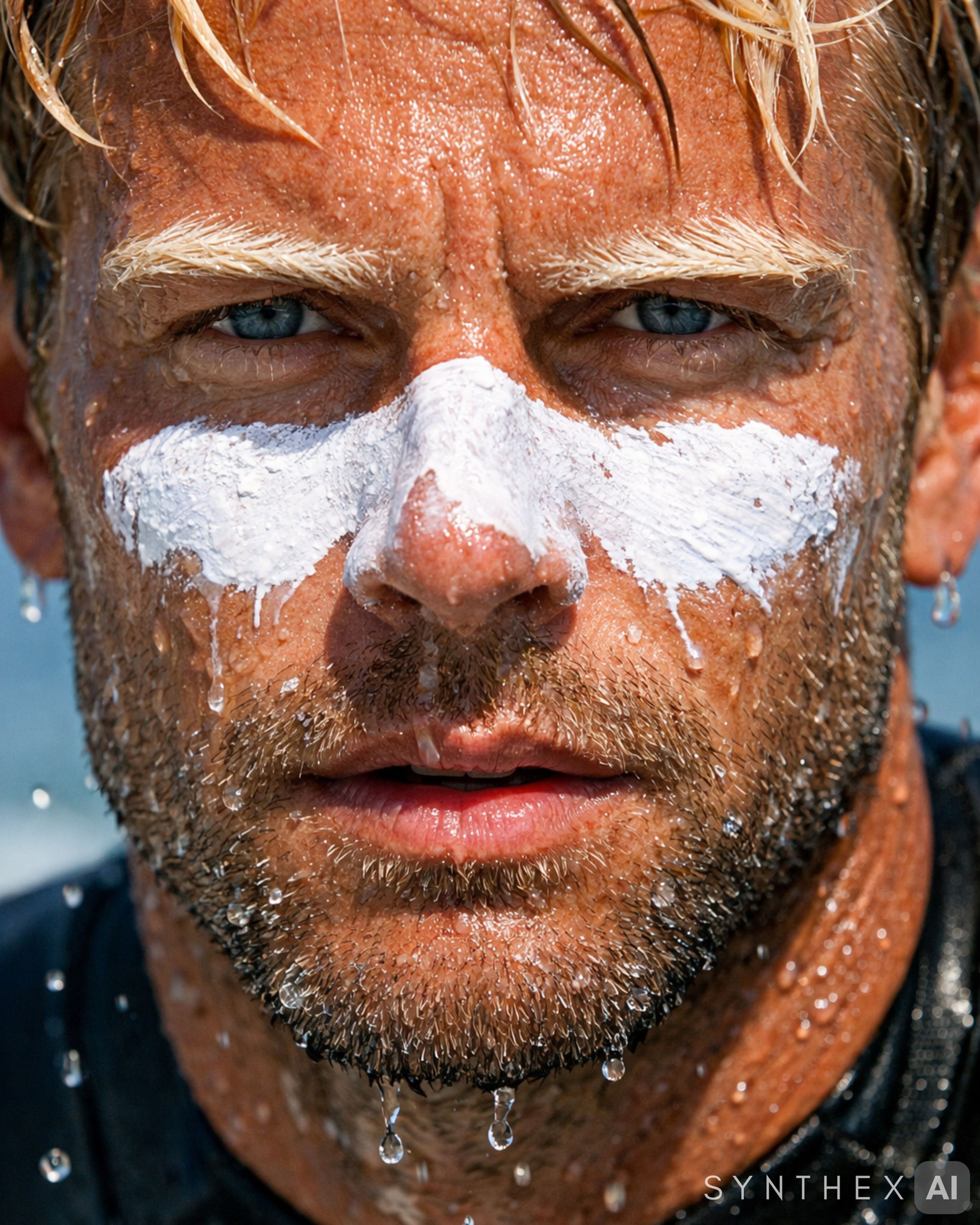 Generate Zinc Covered Surfer Portraits