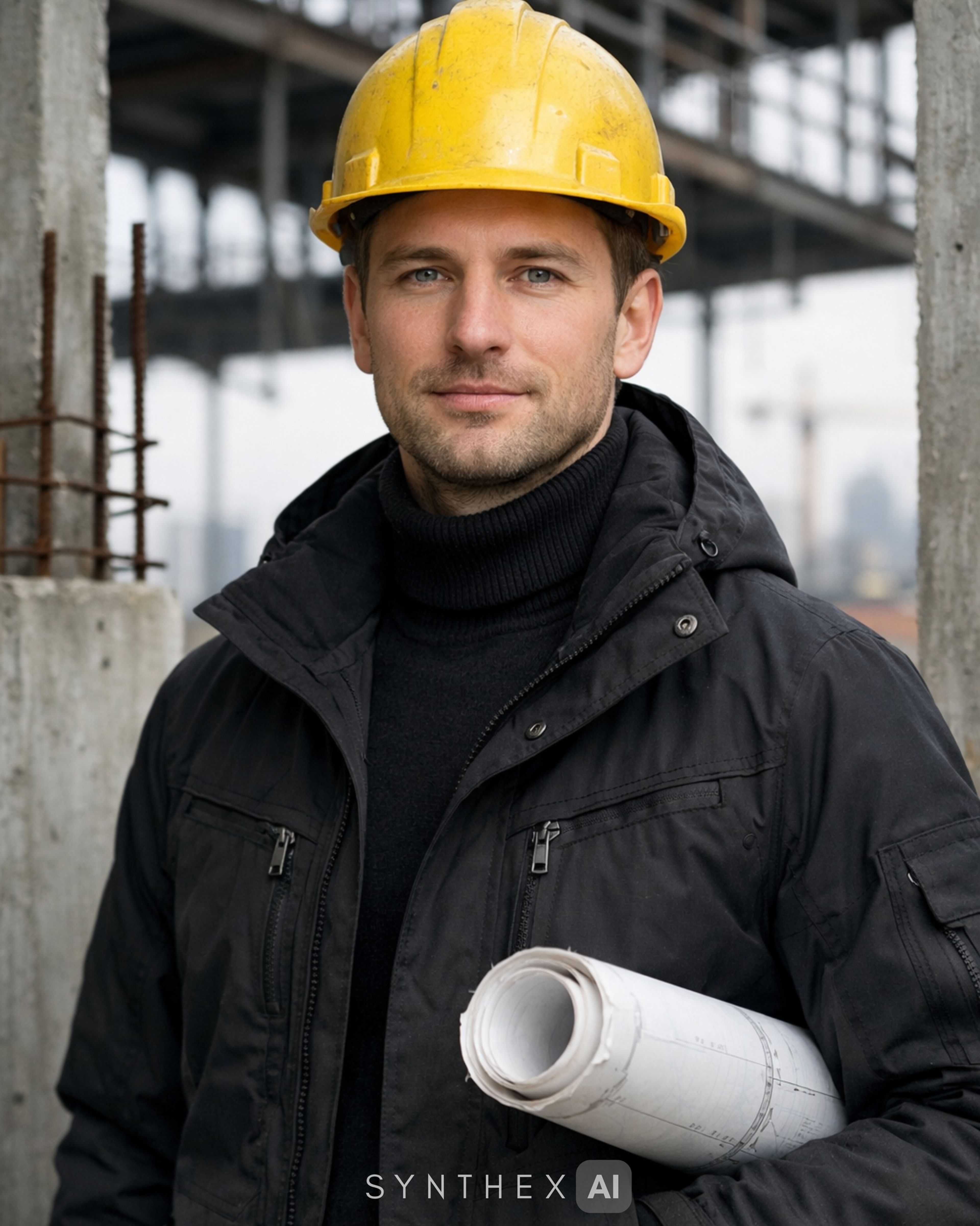 Generate Construction Architect Portraits