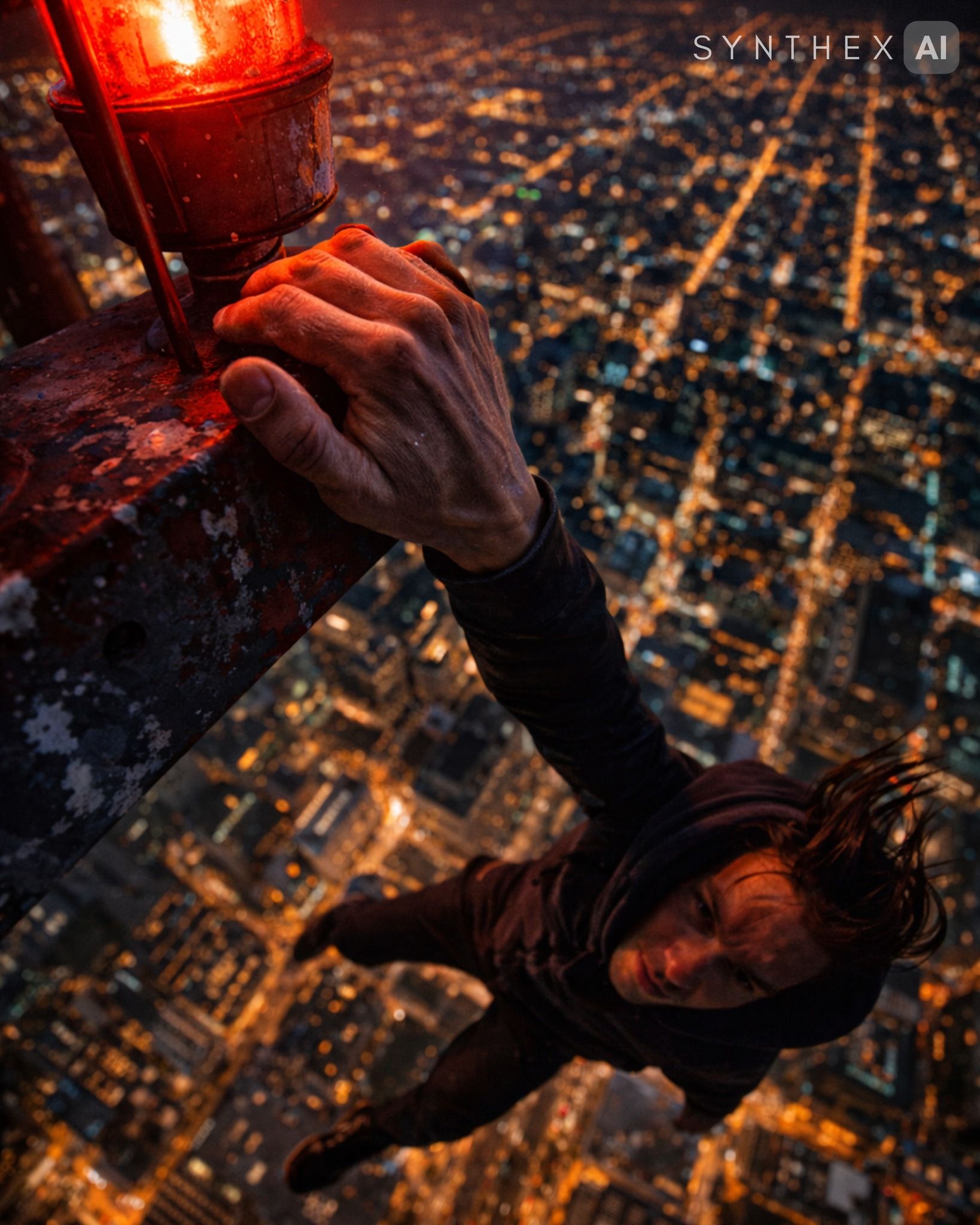 Generate Skyscraper Antenna Explorer Selfies