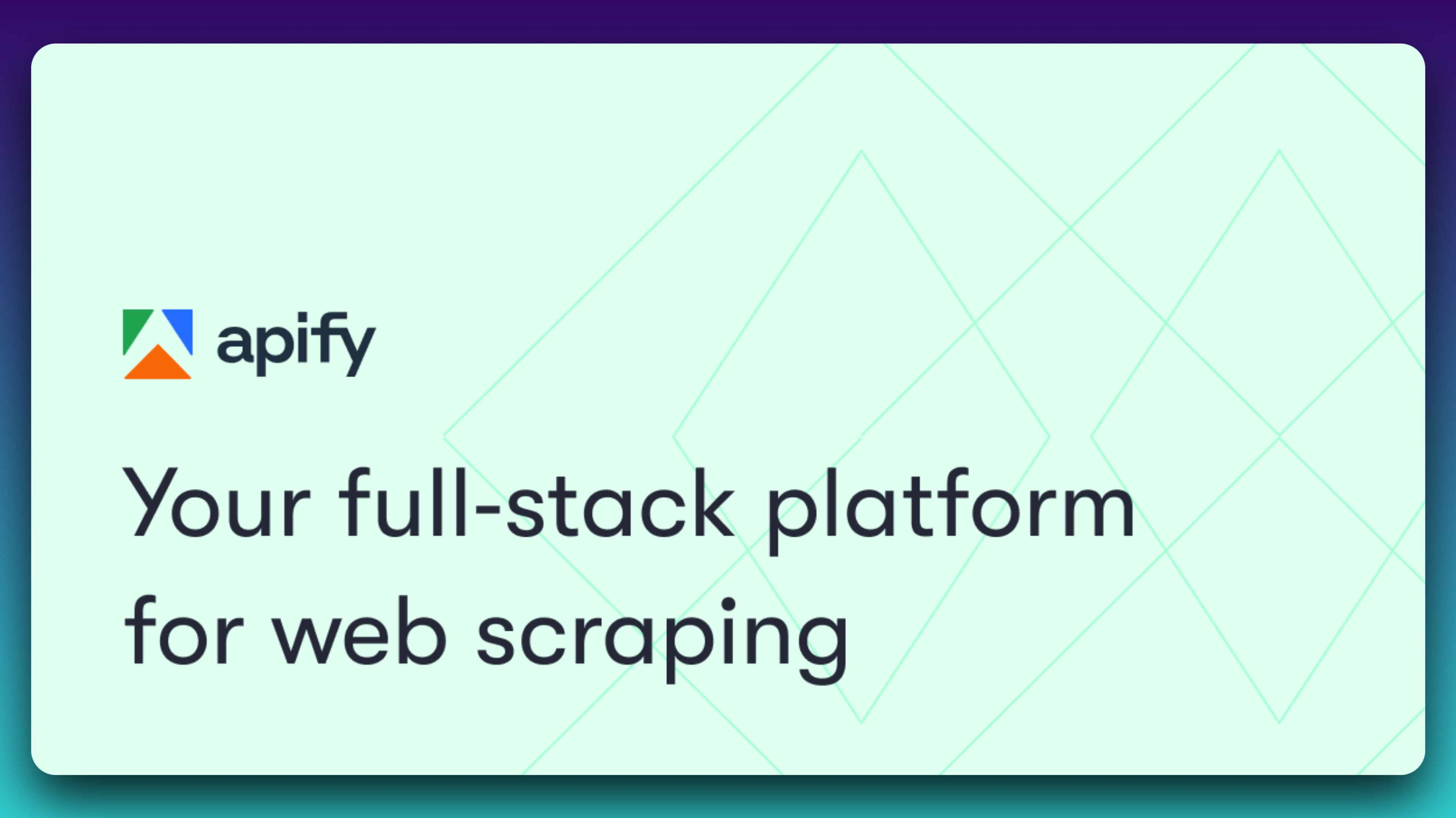 Apify preview