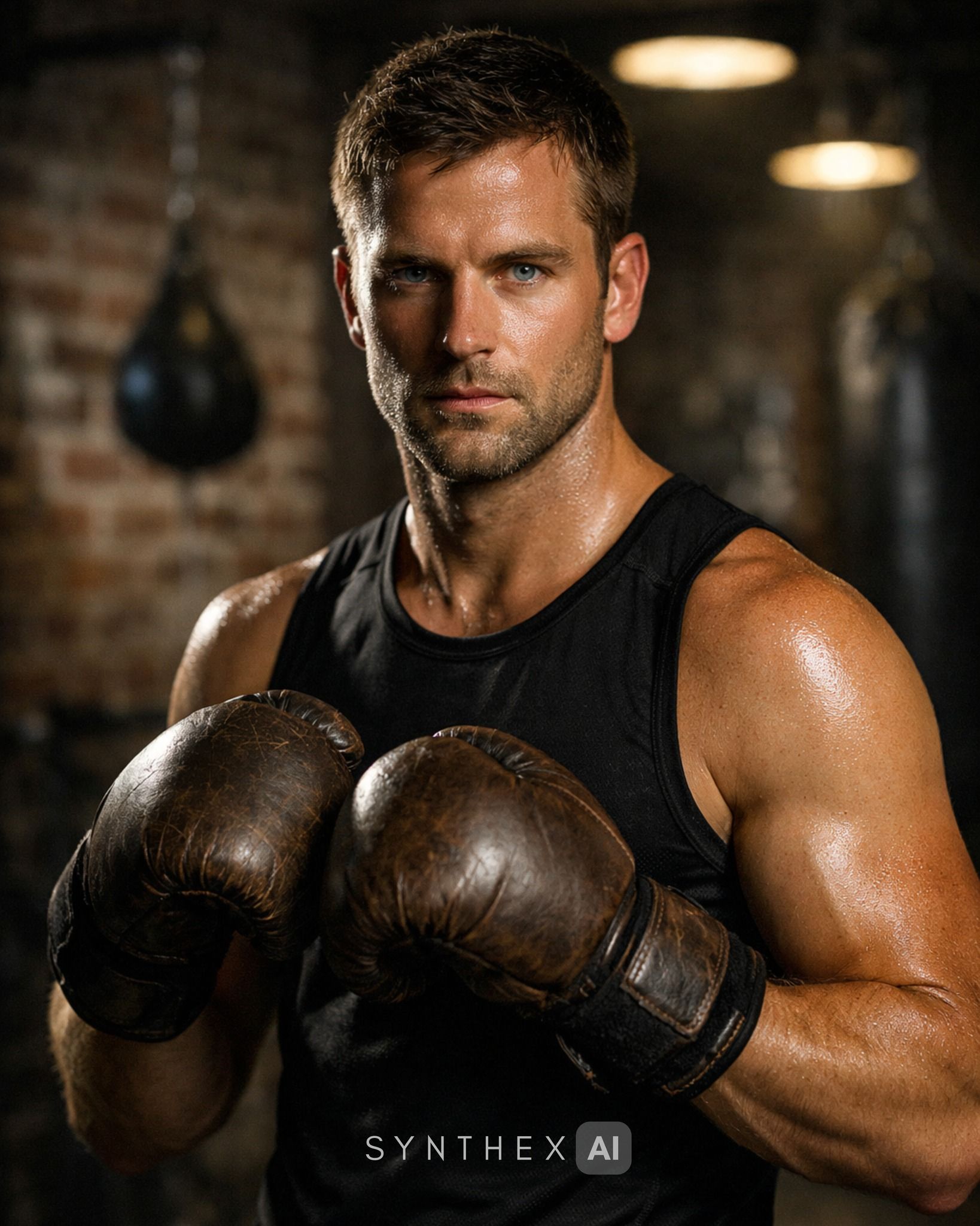 Generate Urban Boxing Gym Portraits