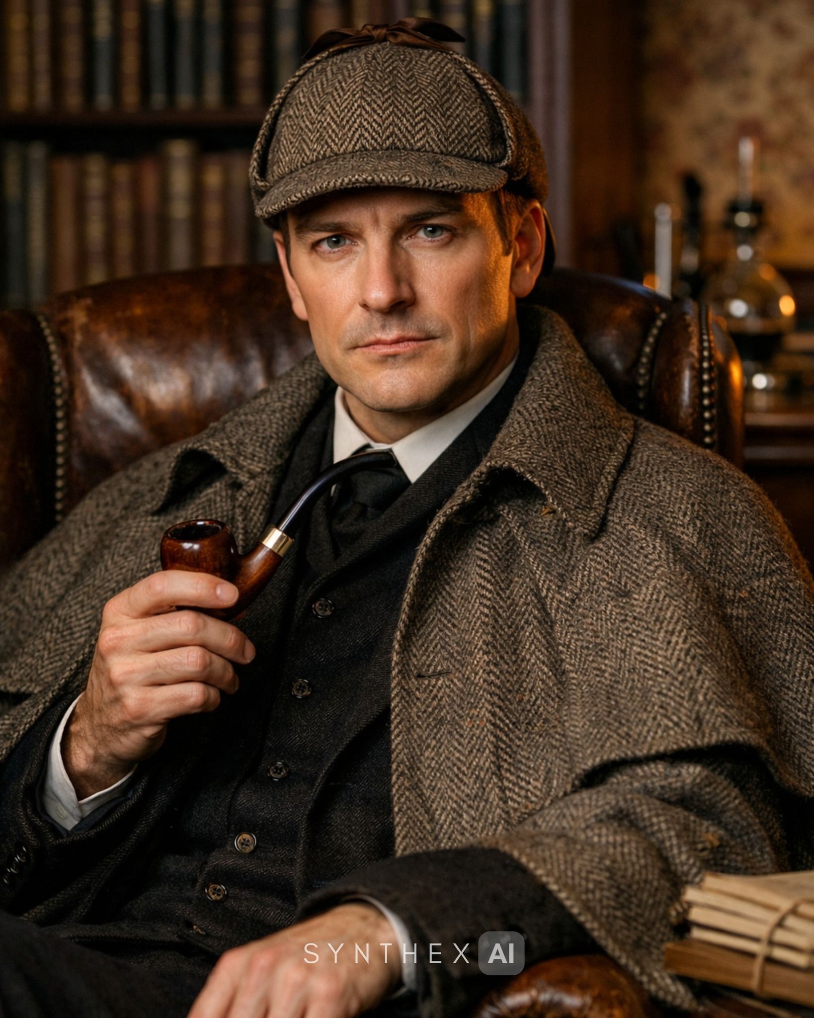 Generate Victorian Detective Study Portraits