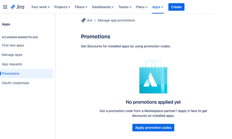 A screenshot of the promotional area of Atlassian Marketplace