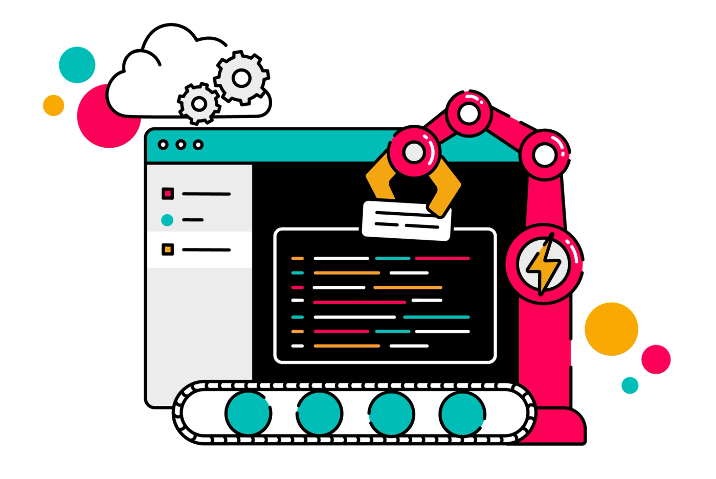 Automating project creation in Jira with crane and conveyor belt