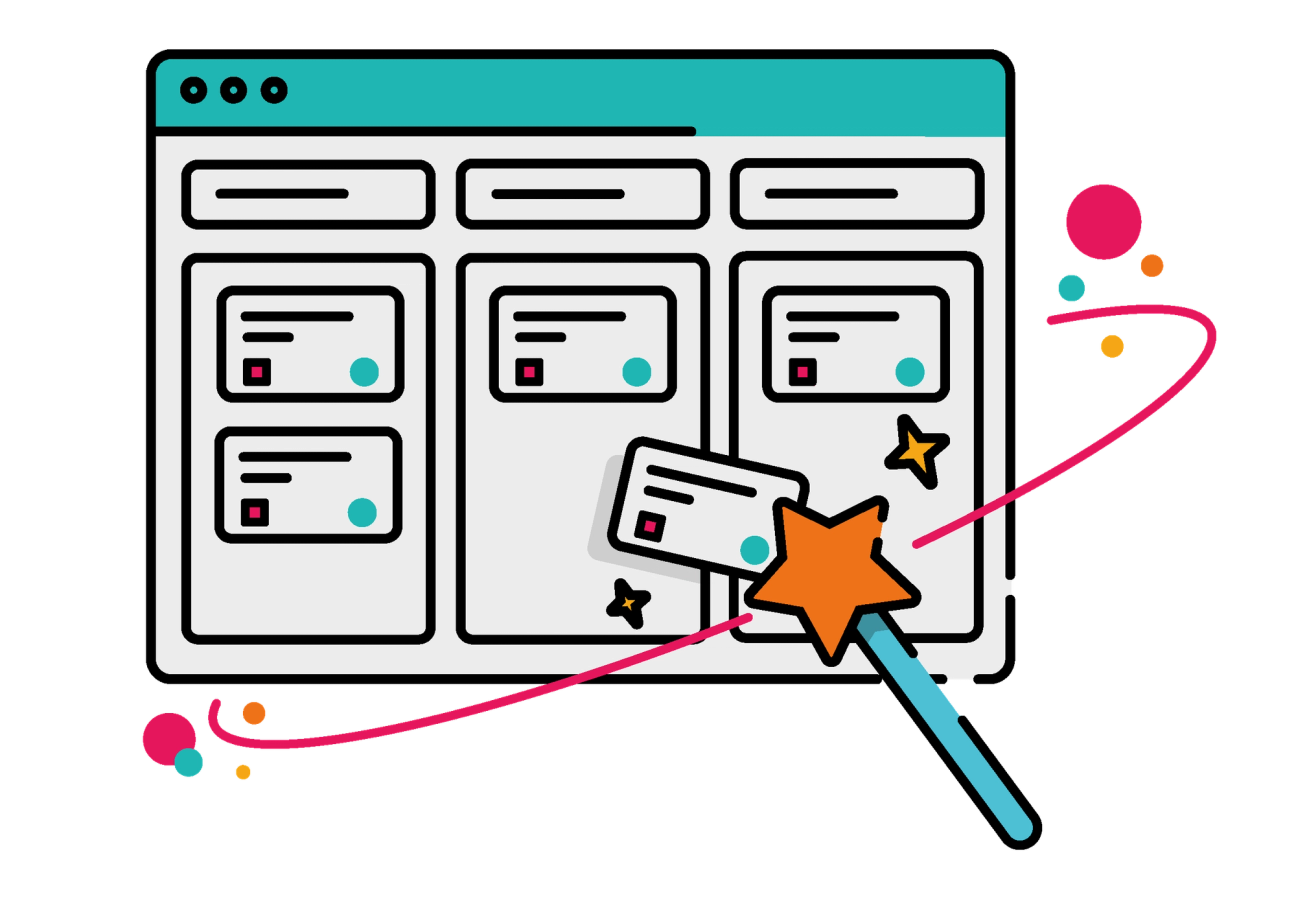 A wand waves in front of a Jira board