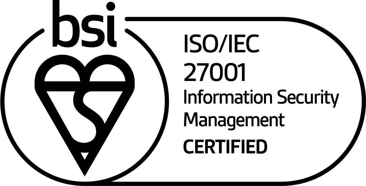 ISO 27001 badge