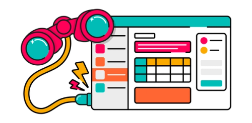 A pair of binoculars are plugged into a Jira board to supercharge your instance