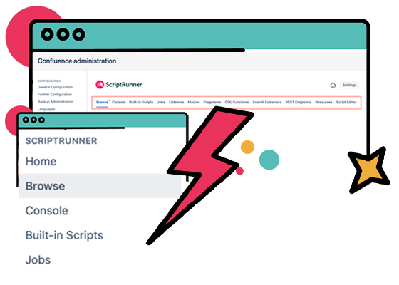 Navigating to ScriptRunner for Confluence
