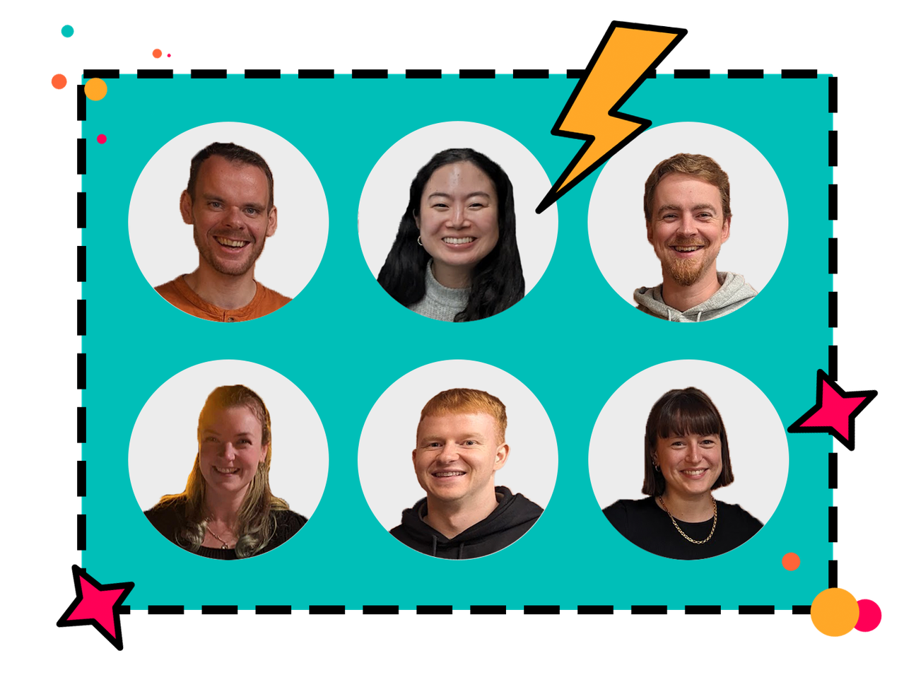 Photo of the Enhanced Search team