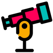 Telescope icon