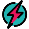 A lightning symbol