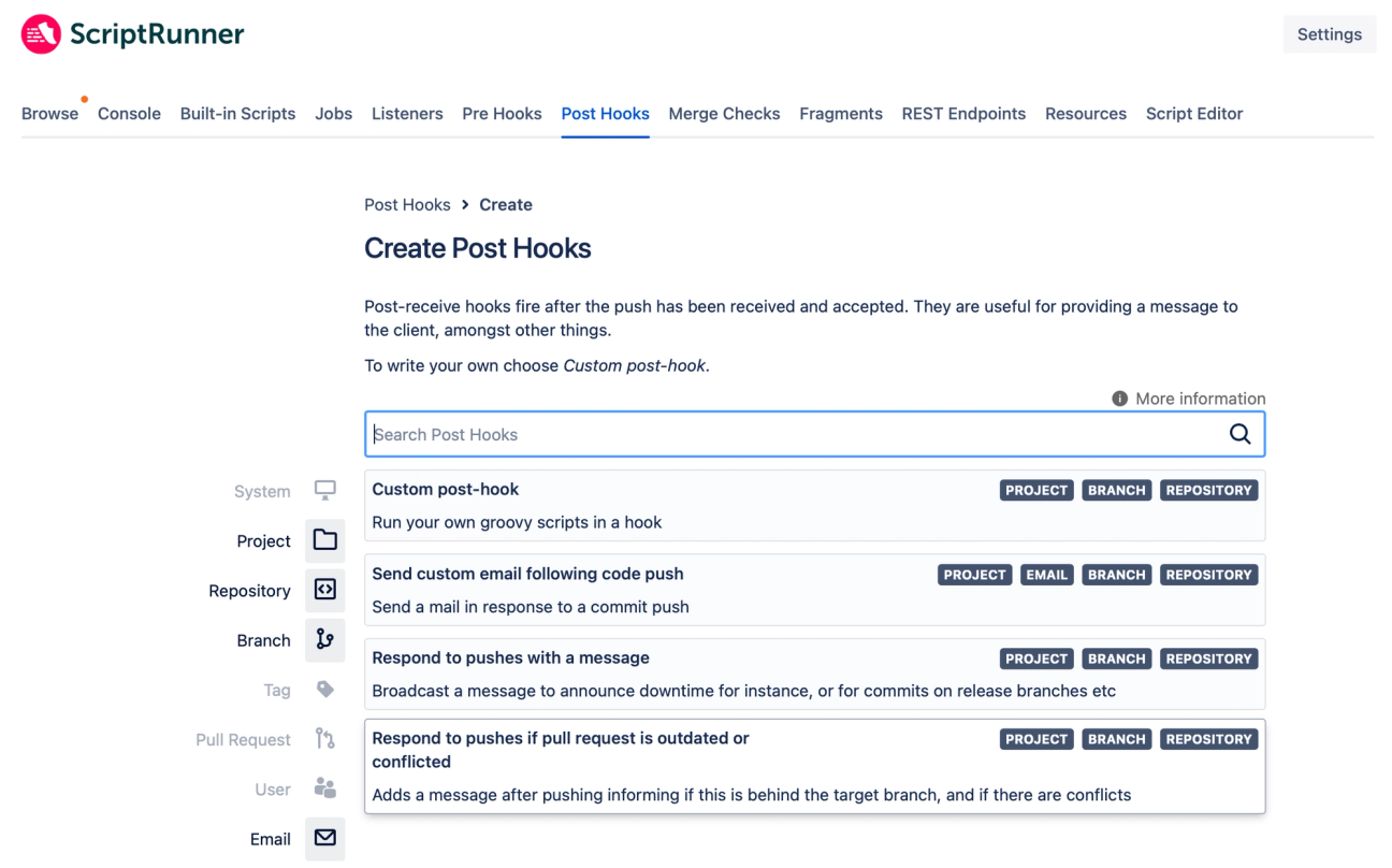 Keep your branches up to date