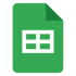 The Google Sheets logo