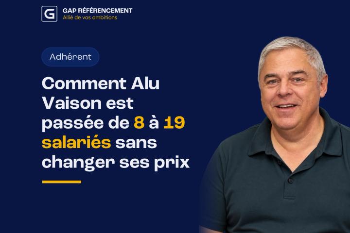 Freddy dirigeant de la société Alu Vaison