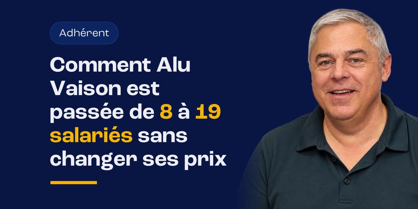 Freddy dirigeant de la société Alu Vaison