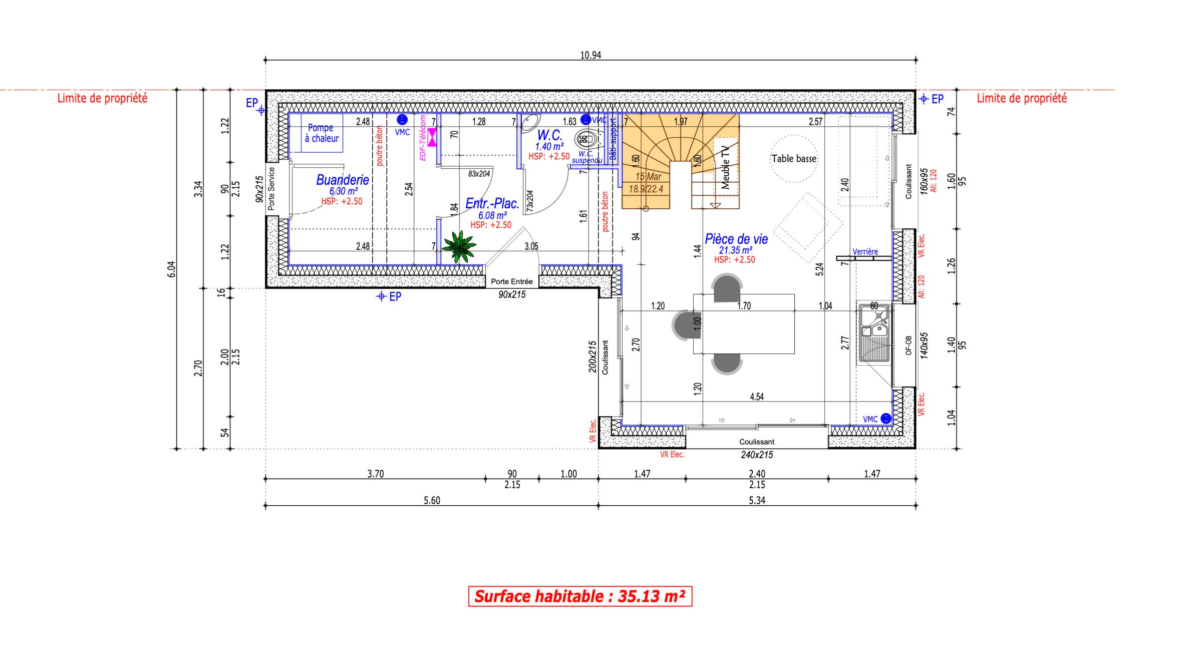 Plan Pavillon Contemporain 2 Étages - 180 m²