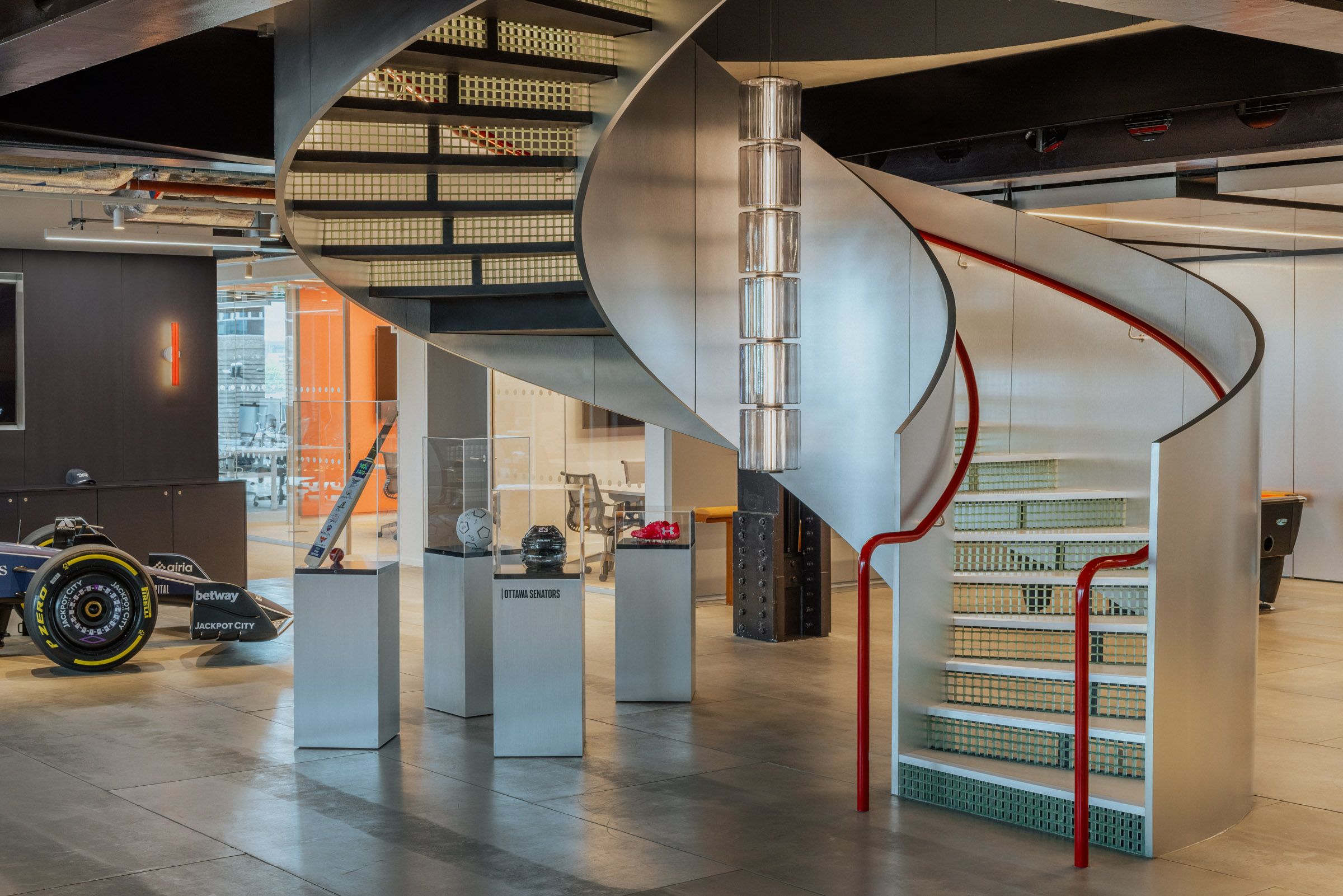 The Arcade, Super Group, St Pancras Campus. Photography: Taran Wilkhu
