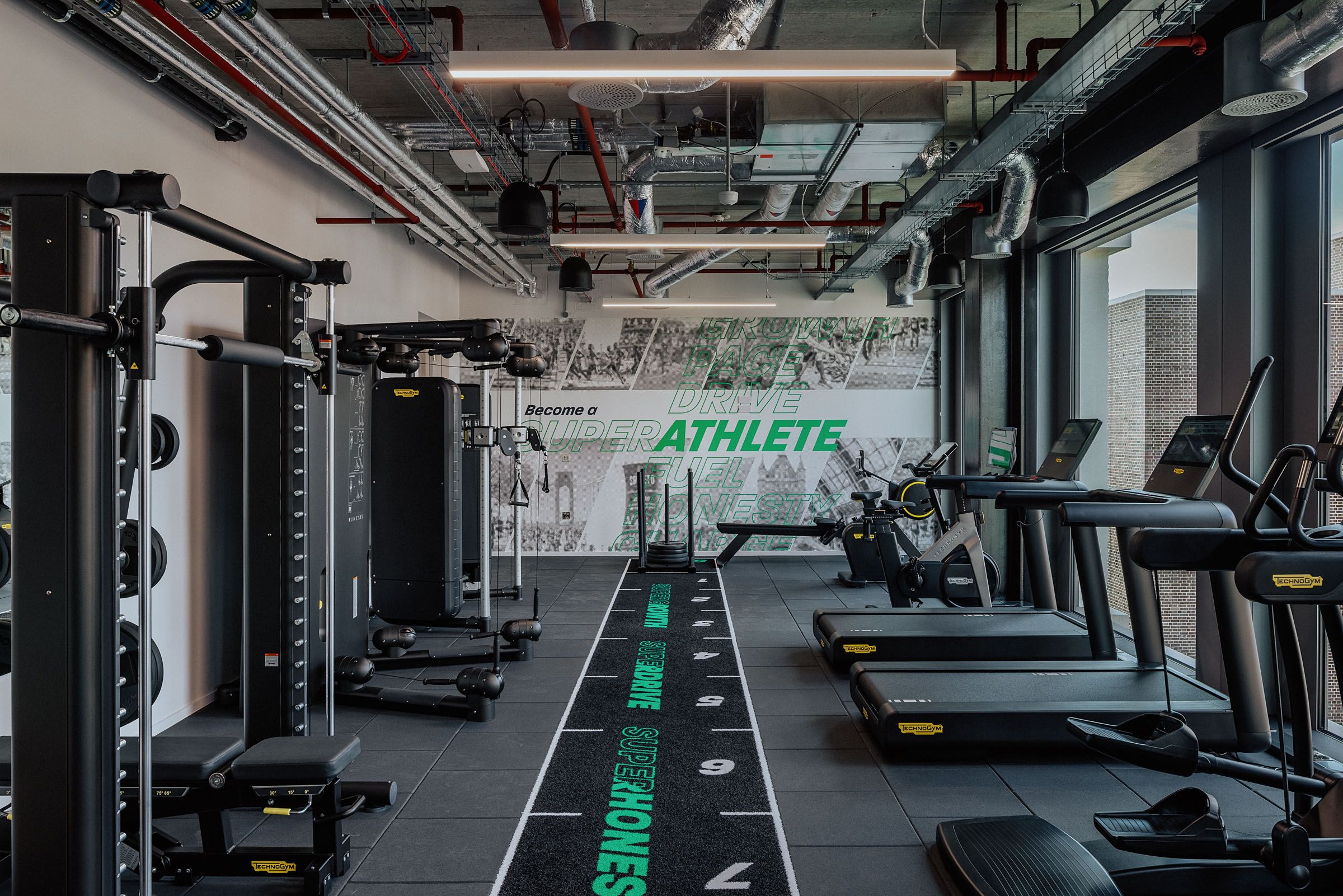 SuperGroup, St Pancras Campus, Super Athlete Gym - workplace driving performance.