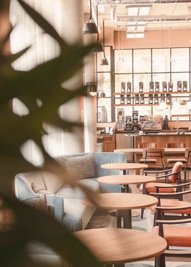 Restaurant dining room, KOTA, Cambridge