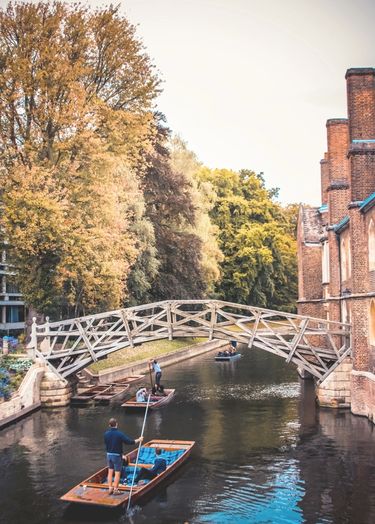 The mathematical bridge in Cambridge