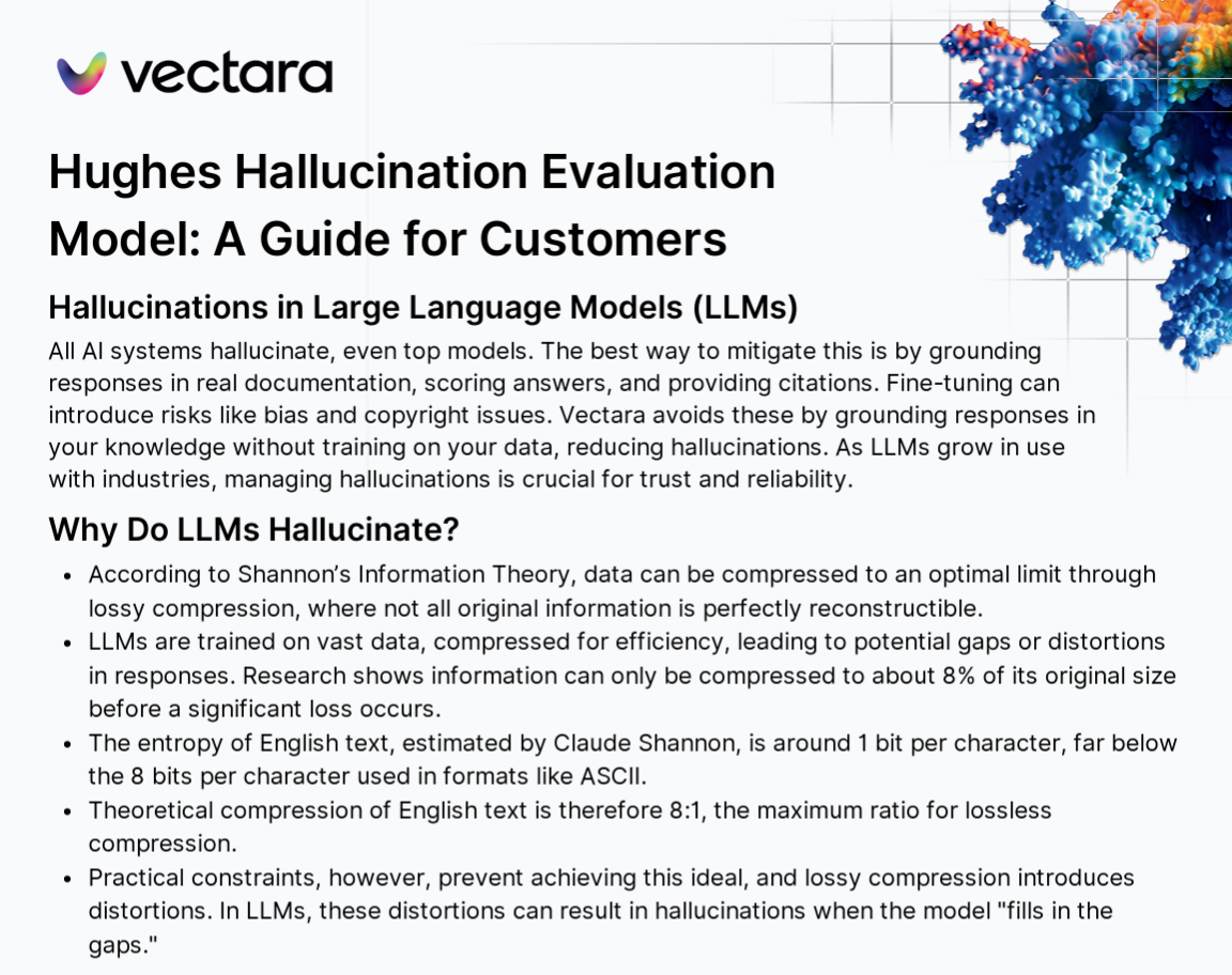 Vectara Hhem Data Sheet