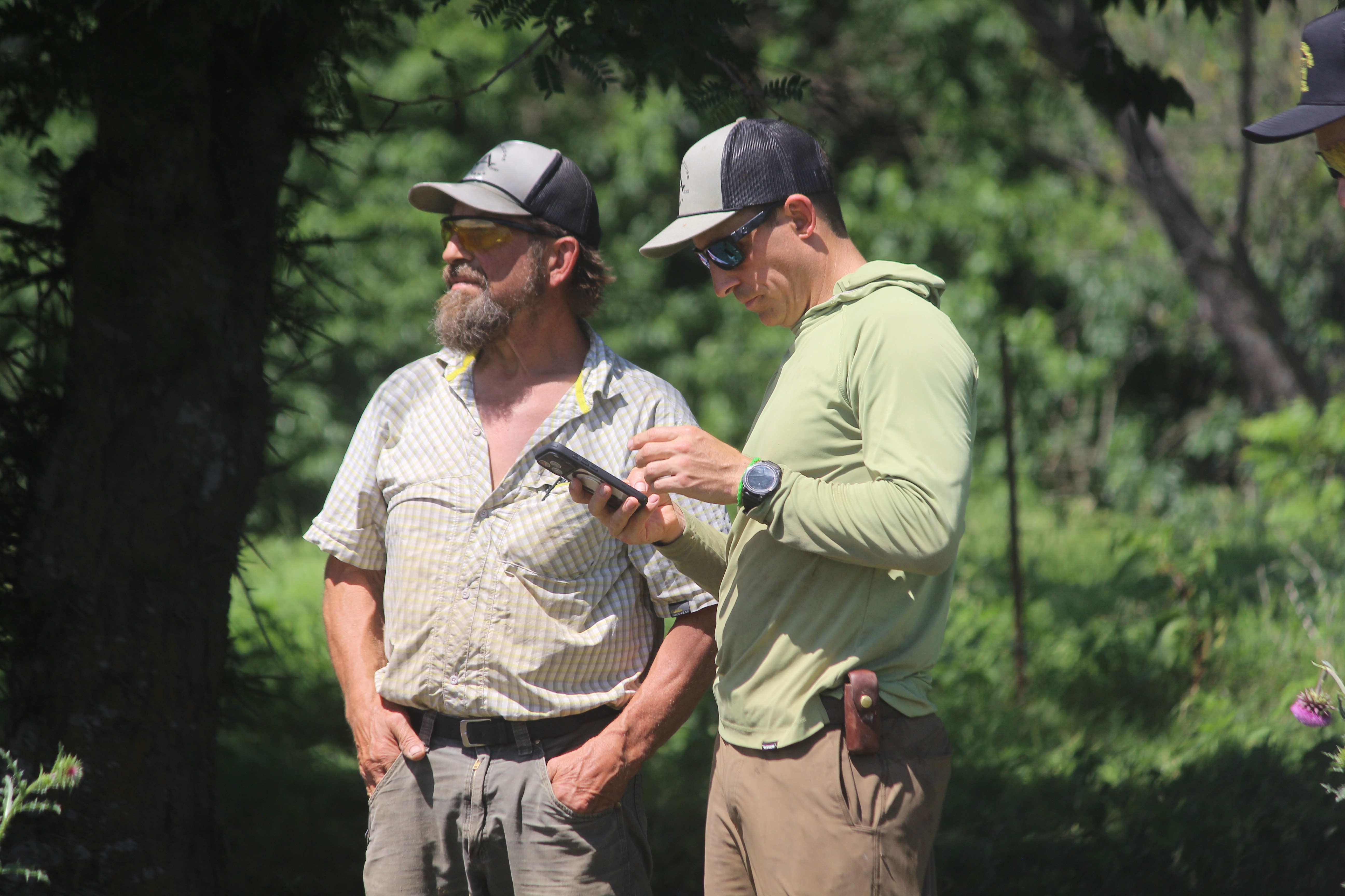 Farmer John Rowley using the Monil virtual fencing app