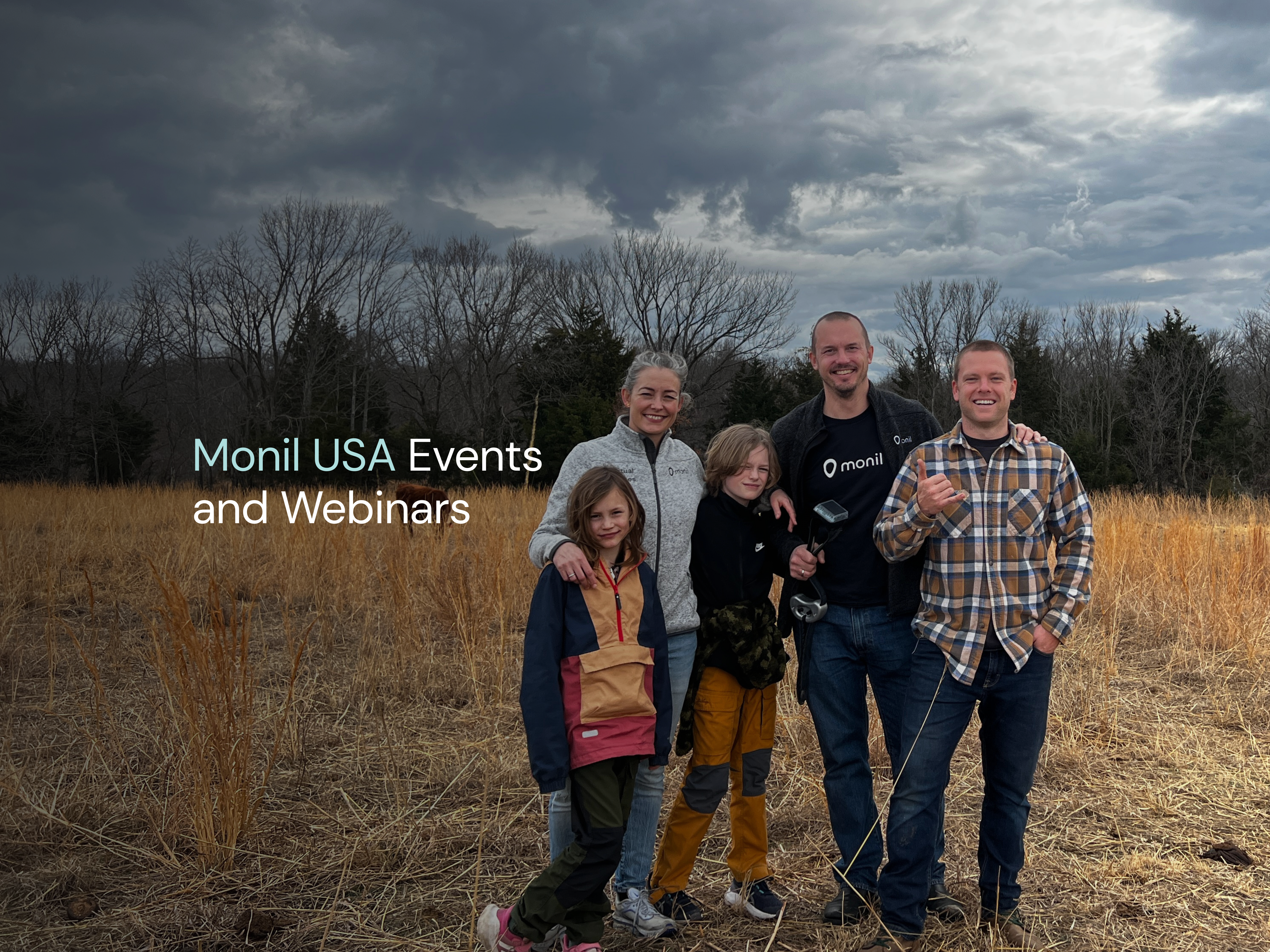 Our team has recently relocated to Kansas City to begin building Monil’s U.S. presence. As part of this launch, we’re hosting live webinars to introduce virtual fencing, cattle GPS collars, and fenceless grazing systems in a U.S. ranching context.  We are offering two sessions:  Webinar for ranchers and producers  Webinar for students and early-career professionals  Choose the session that fits you best. Recordings will be shared after each session.